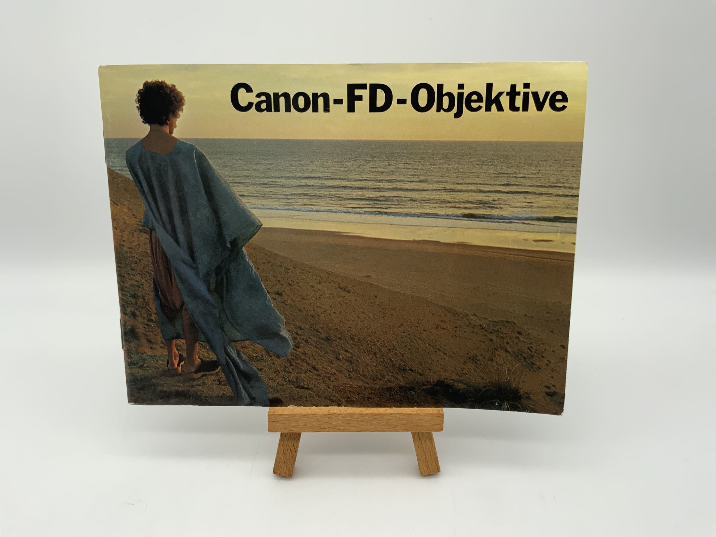 Canon FD Lenses Information Booklet German User Manual Magazine