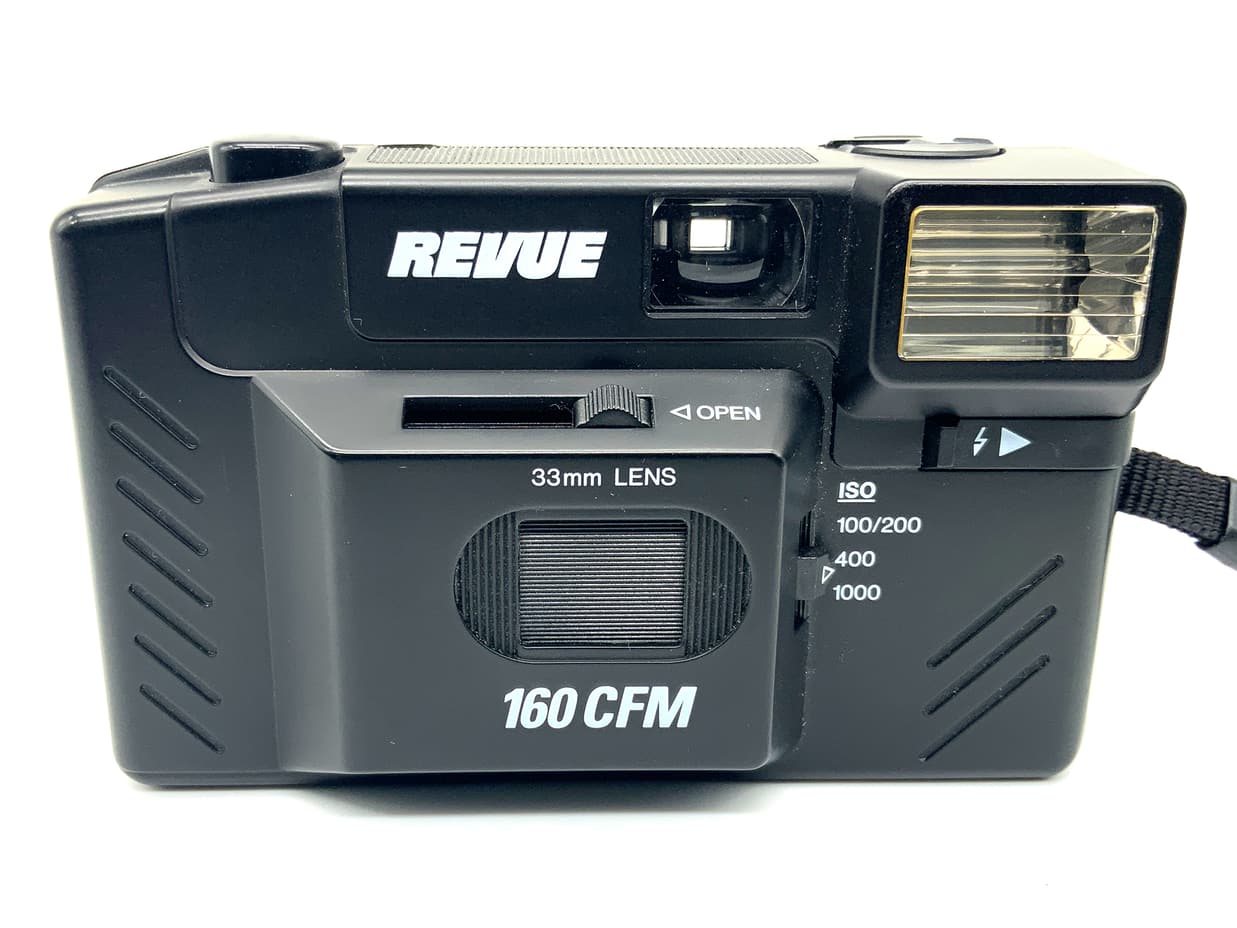 Revue 160 CFM Point&Shoot mit 33mm Lens Kompaktkamera Analogkamera
