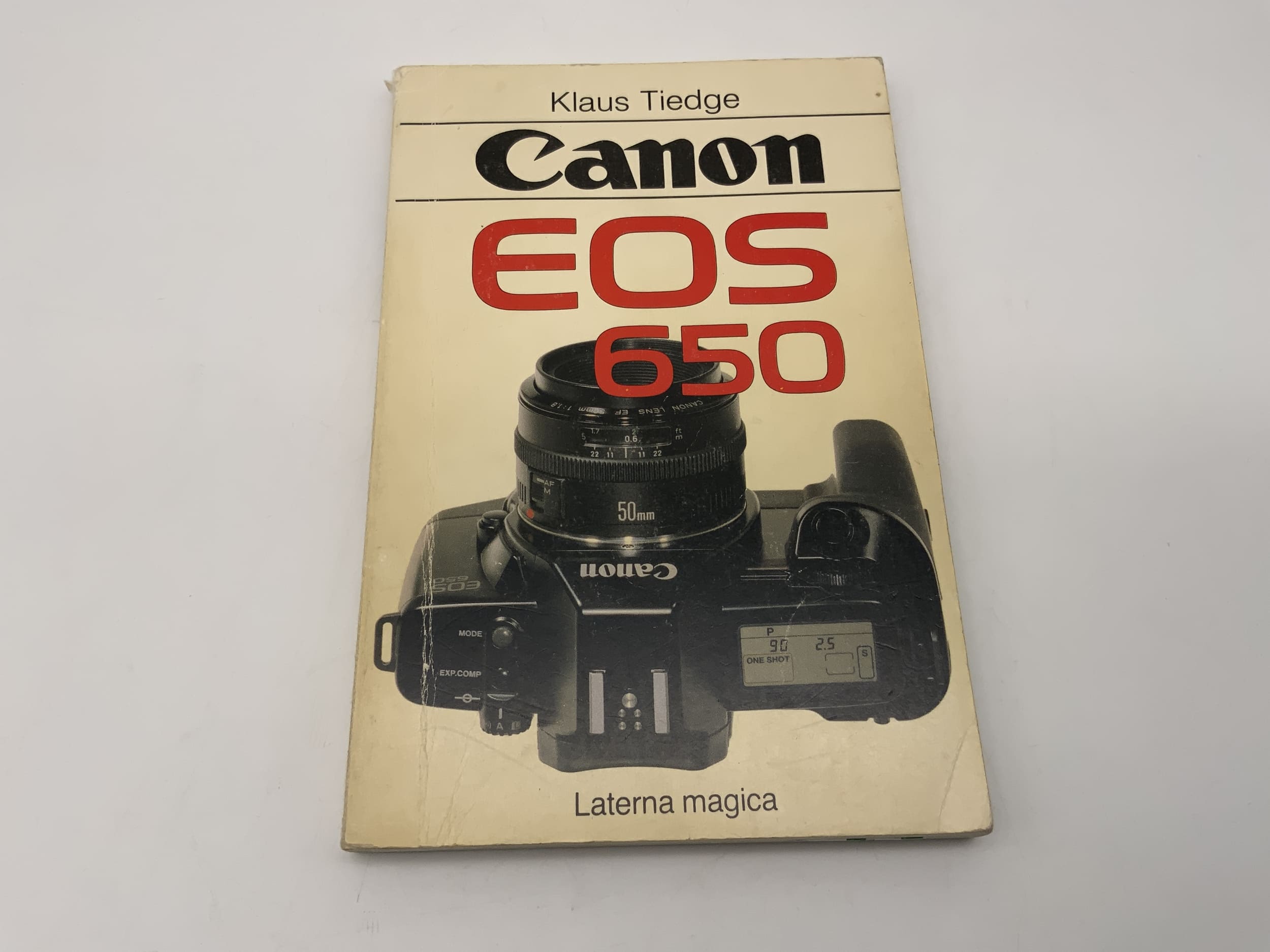 Canon EOS 650 Magic Lantern Klaus Tiedge Information Booklet German Instructions for Use