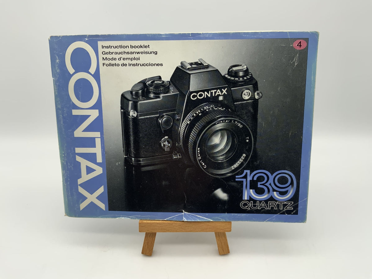 Contax 139 Quartz Operating Instructions German User Manual Magazine