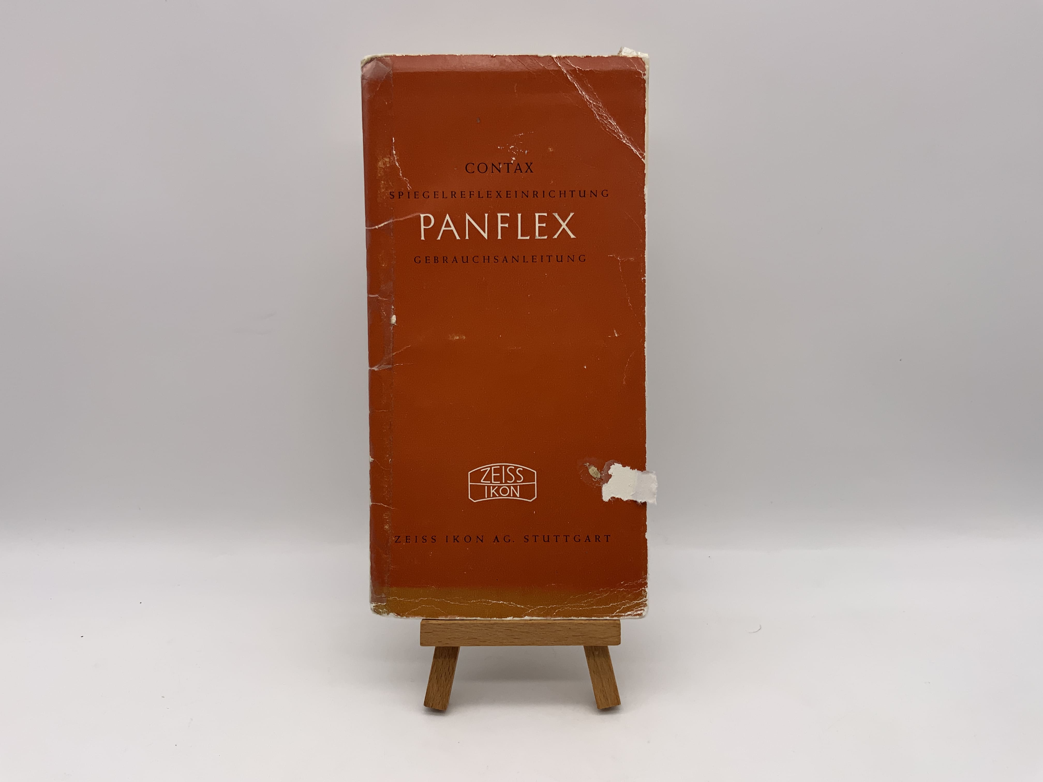 Contax Panflex SLR Camera Operating Instructions German