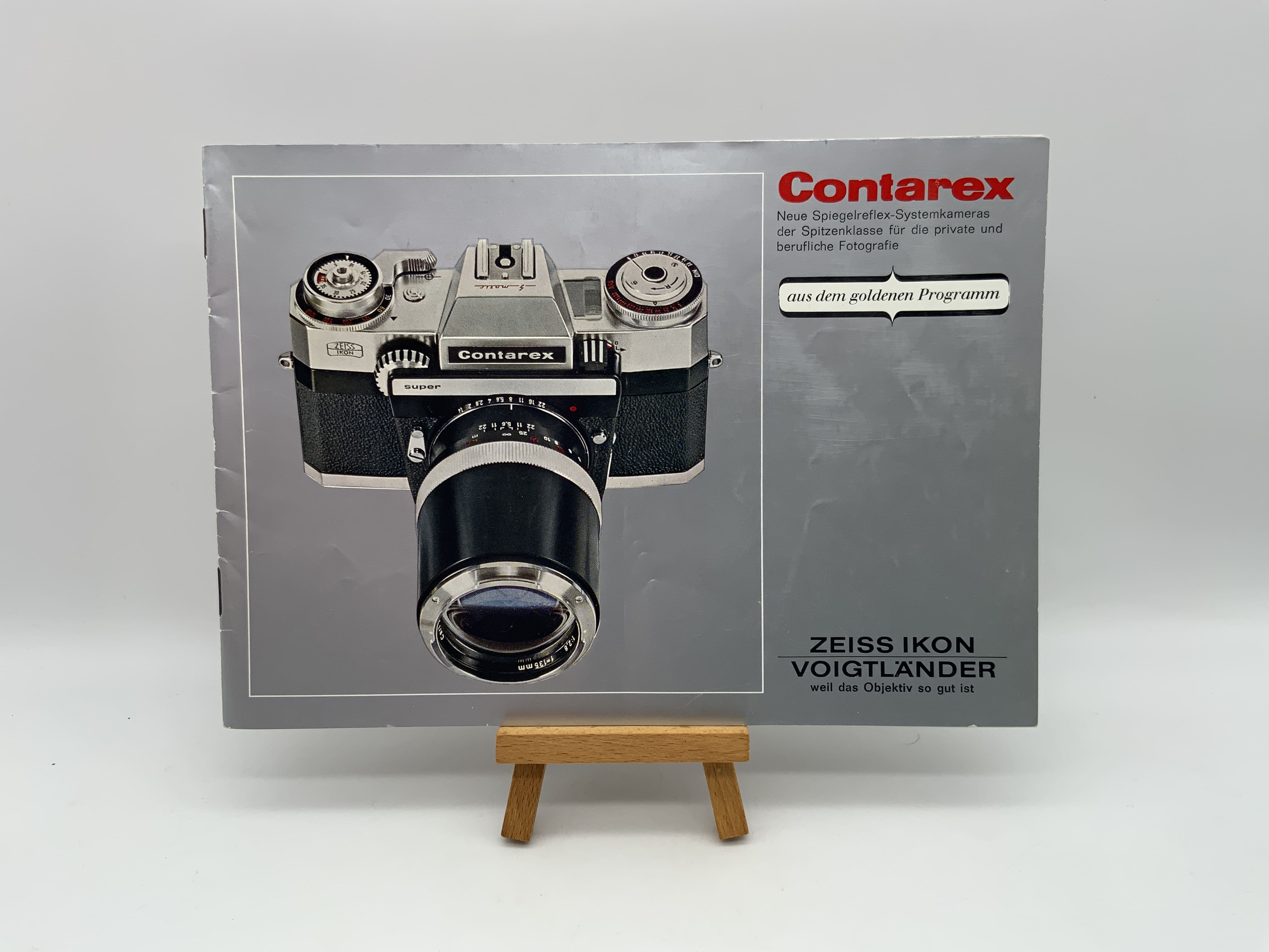 Zeiss Ikon Contarex New top-class SLR system cameras German