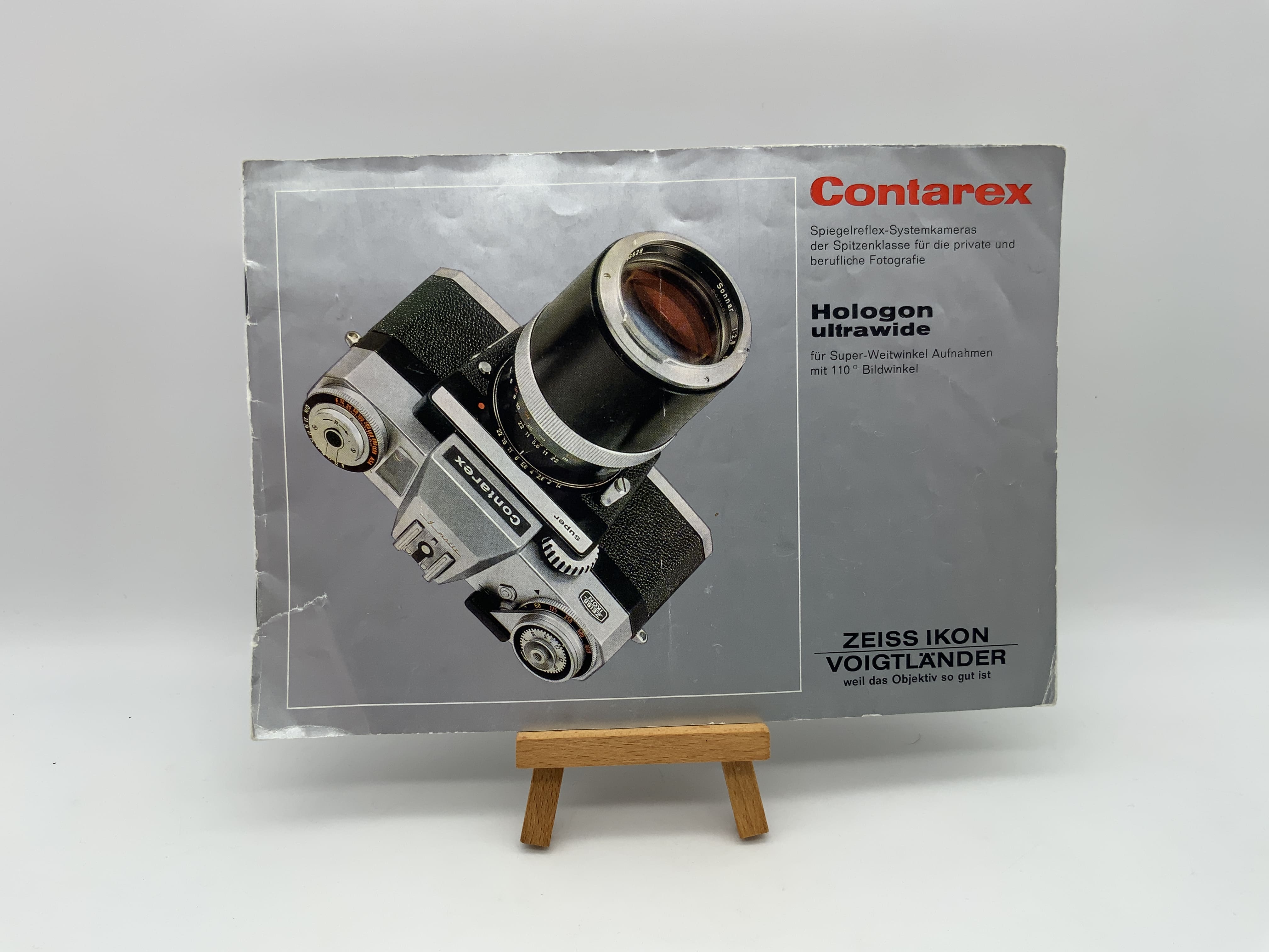 Zeiss Ikon Contarex top-of-the-line SLR system cameras Hologon