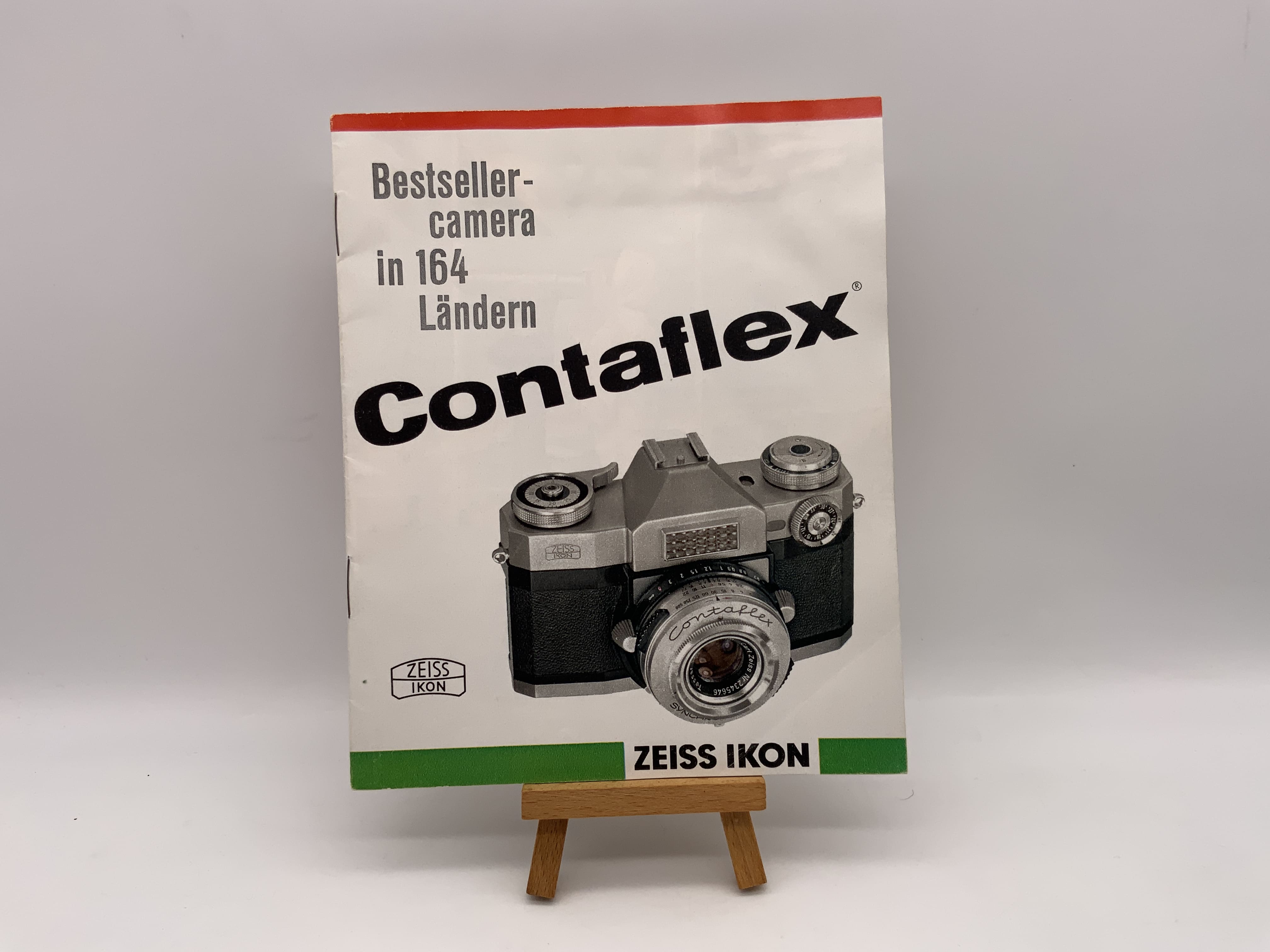 Zeiss Ikon Contaflex Bestselling camera in 164 countries Brochure German