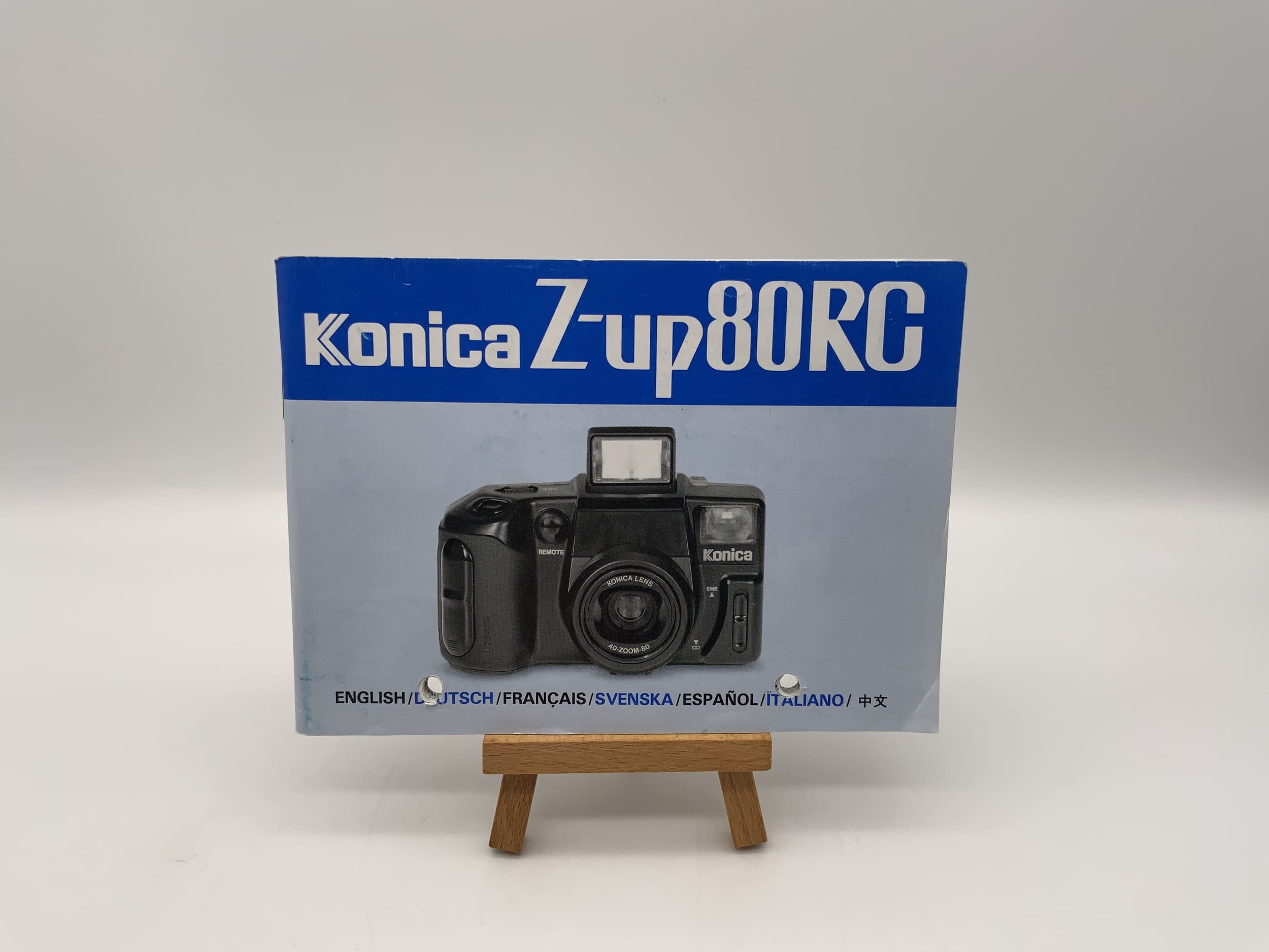 Konica U-up 80RC User Manual German Instructions for Use Magazine