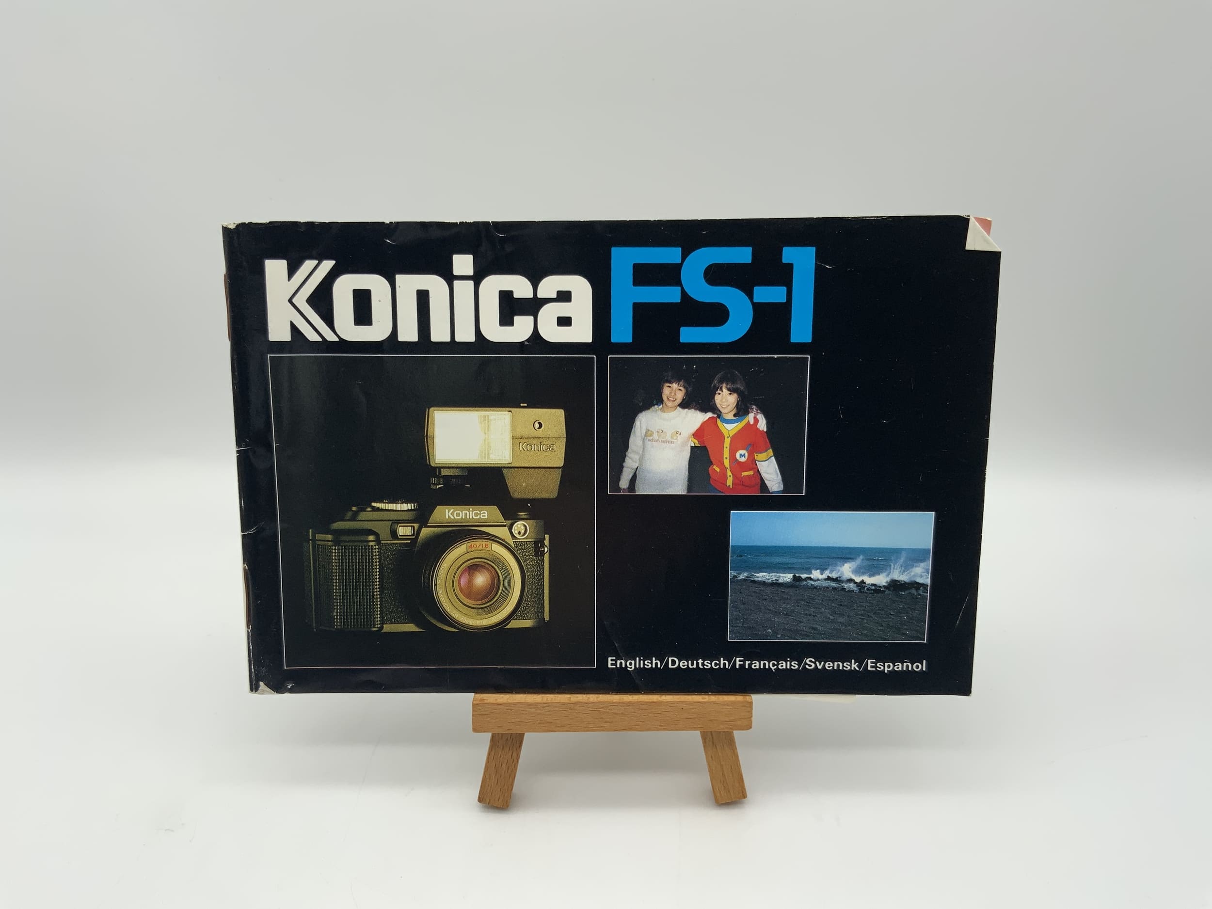 Konica FS-1 User Manual German Instructions for Use Magazine
