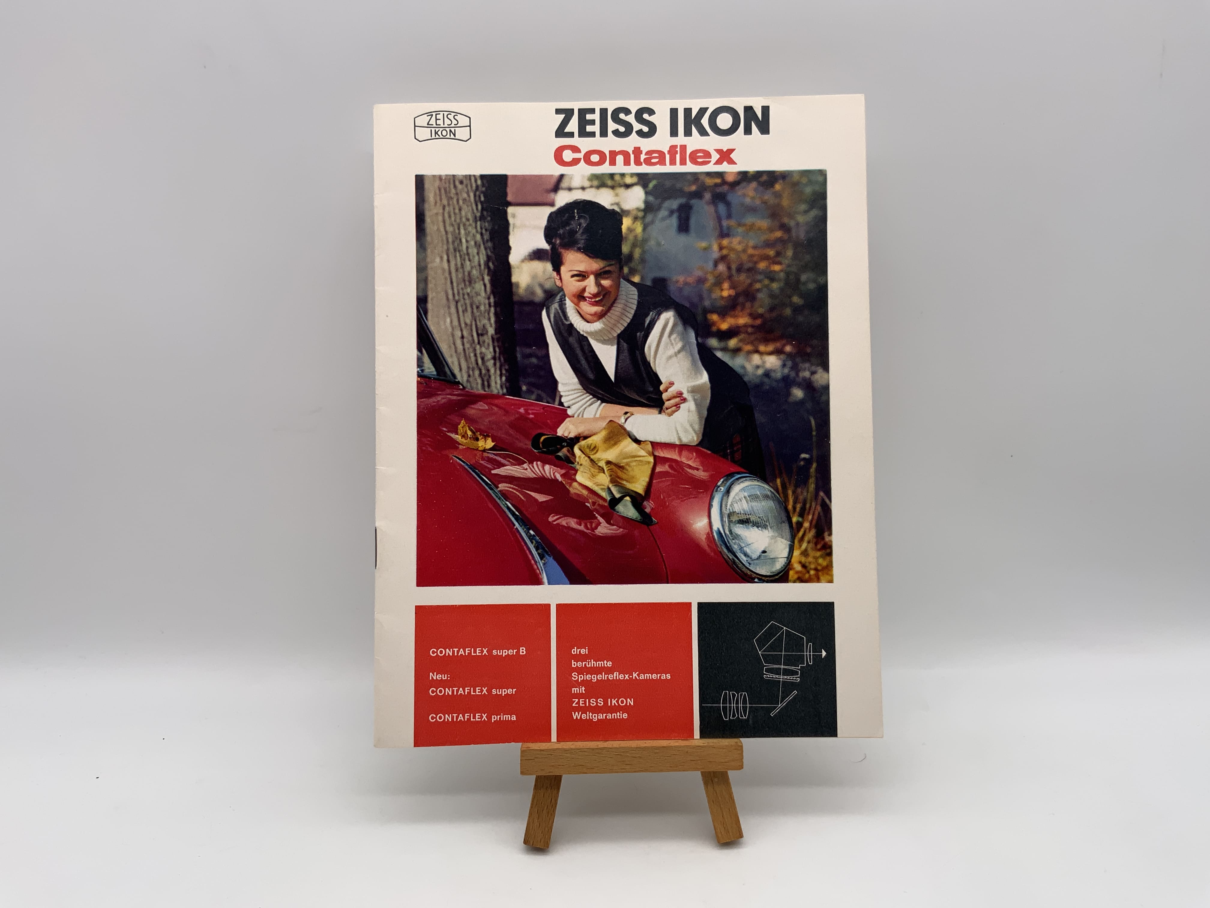 Zeiss Ikon Contaflex super B brochure (German)