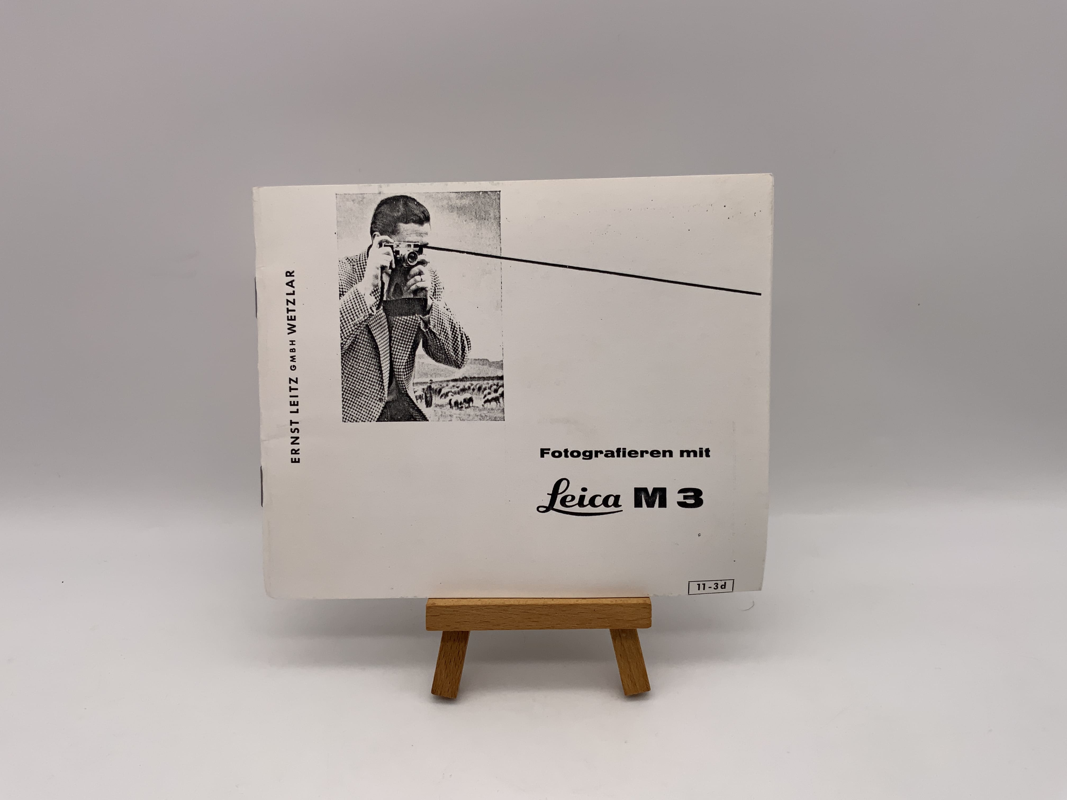 Leica M3 Photography with M3 Reprint Operating Instructions German