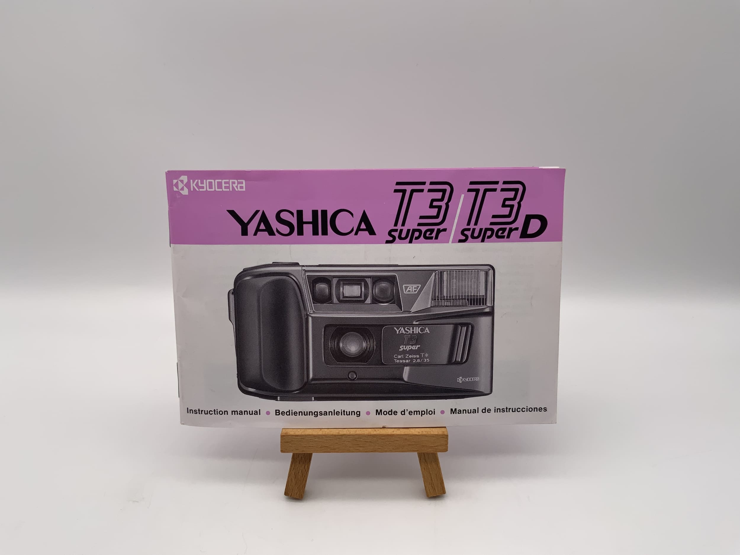 Yashica T3 super T3 super D Kyocera User Manual German