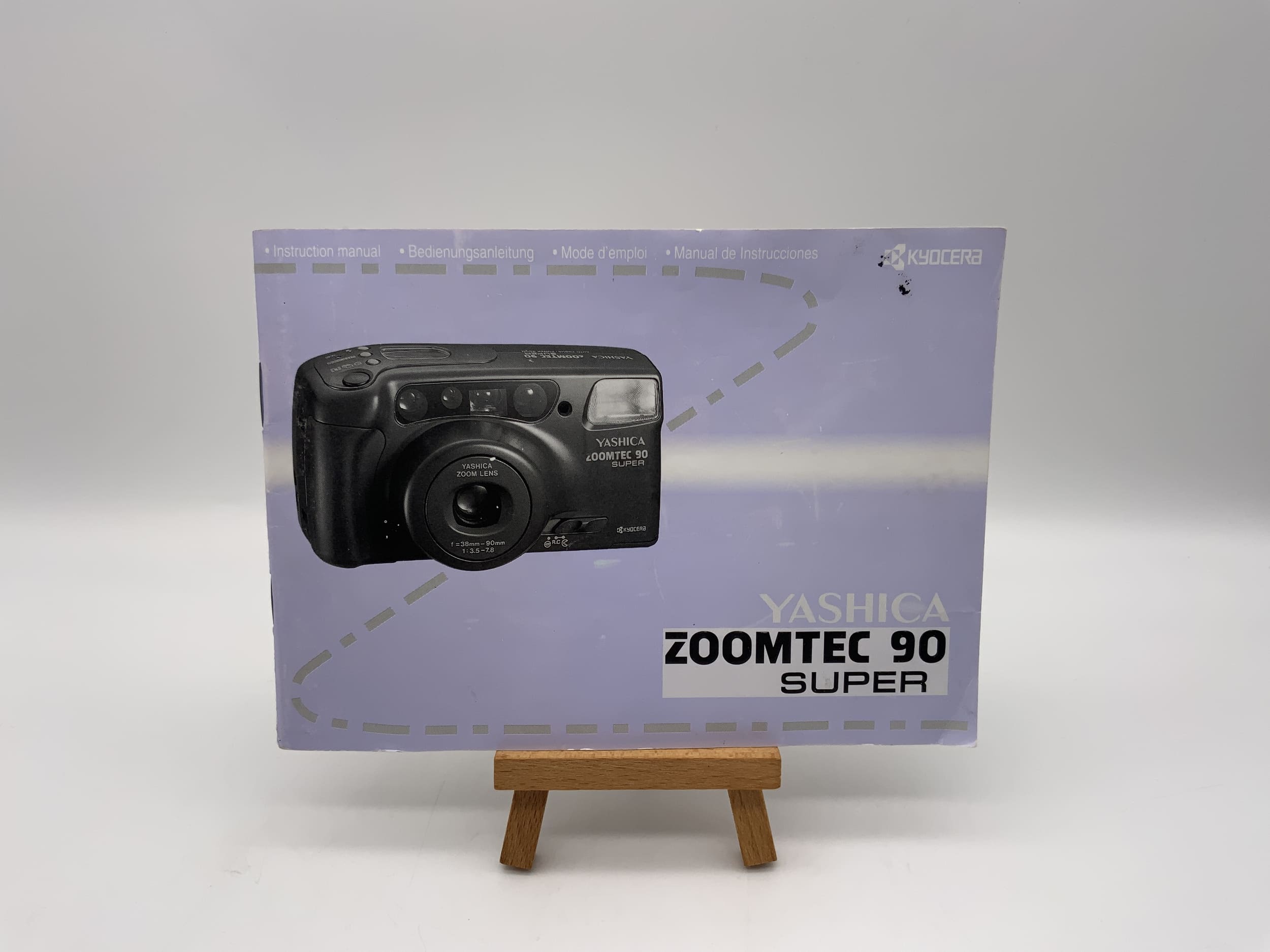 Yashica Zoomtec 90 super Kyocera User Manual German Instructions for Use