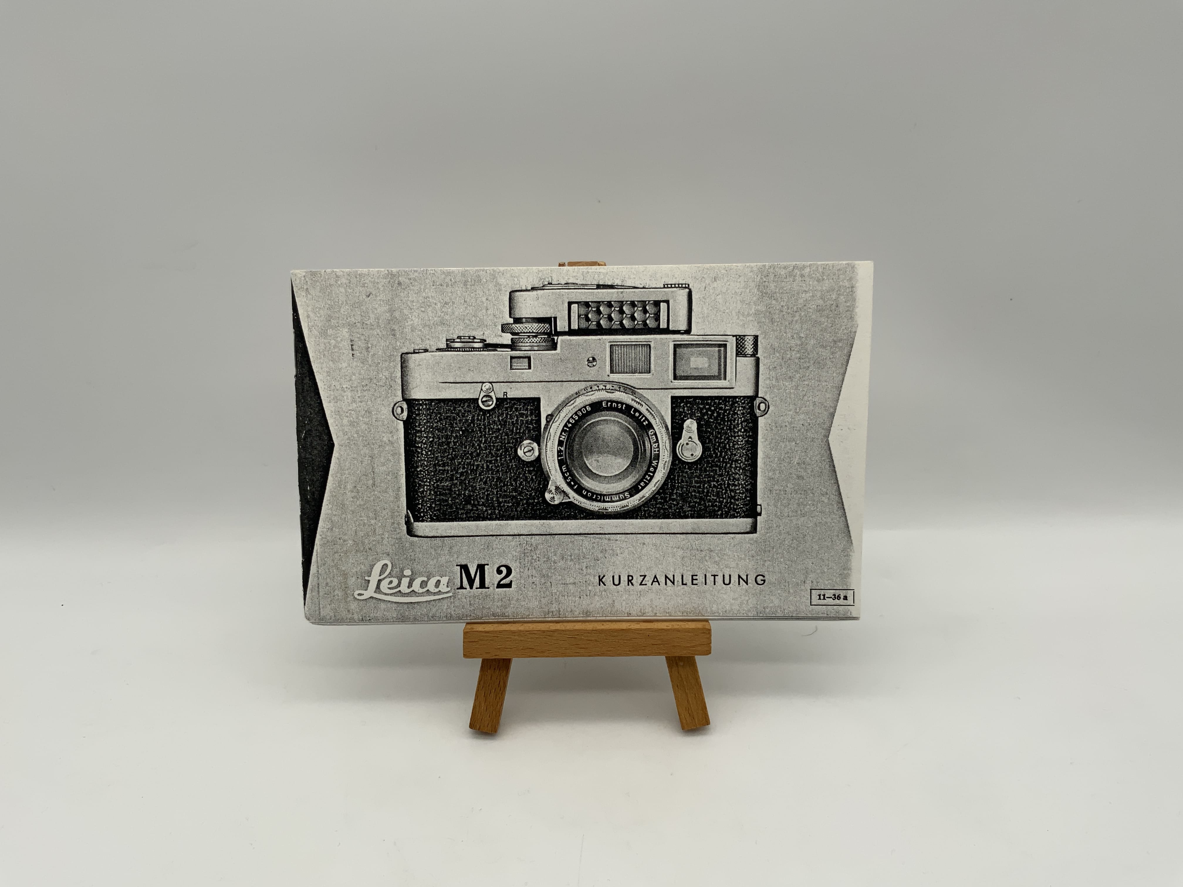 Leica M2 Quick Start Guide Reprint (11-36a) User Manual German