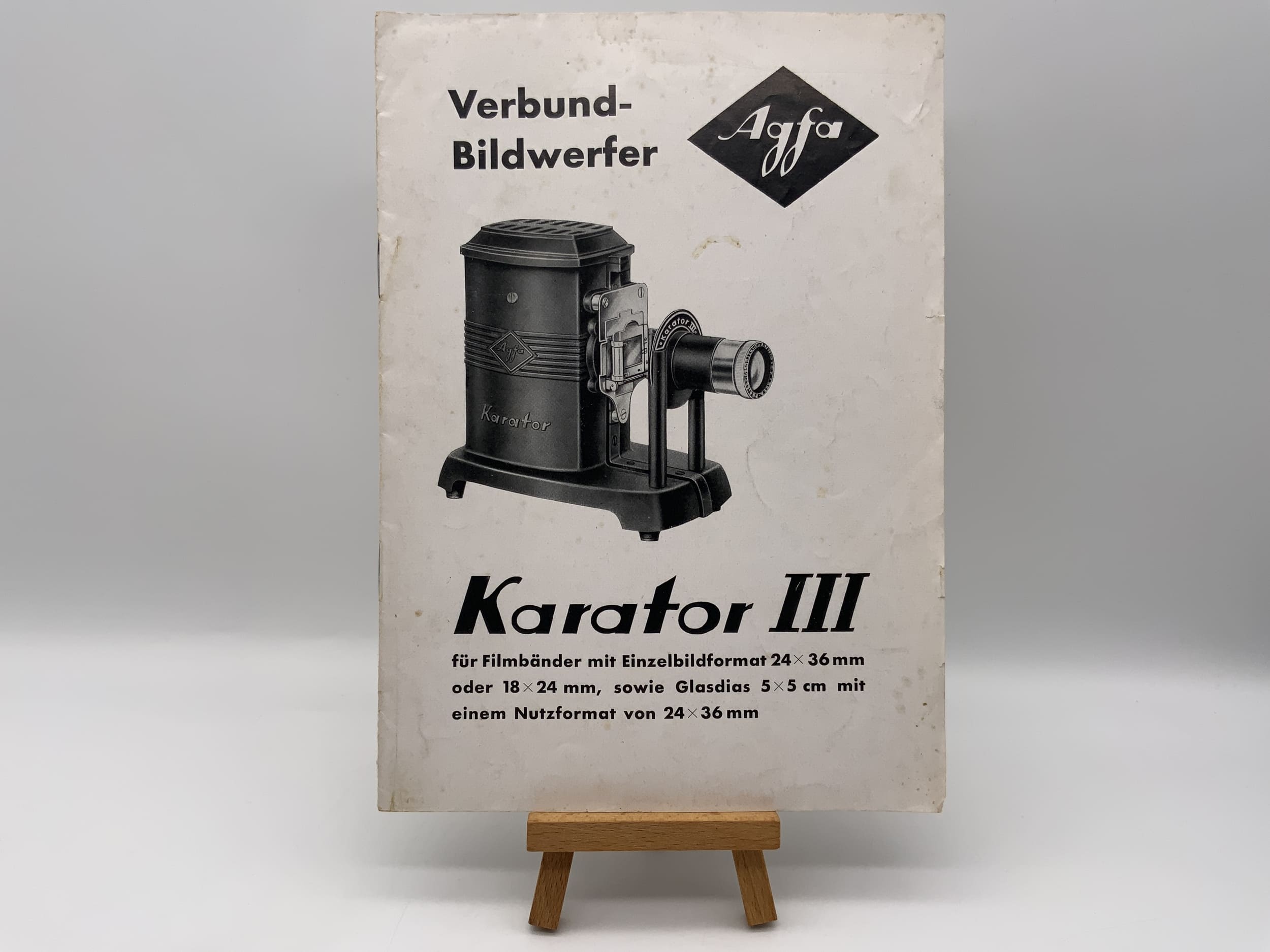 Agfa Karator III Operating Instructions German Instructions for Use Magazine