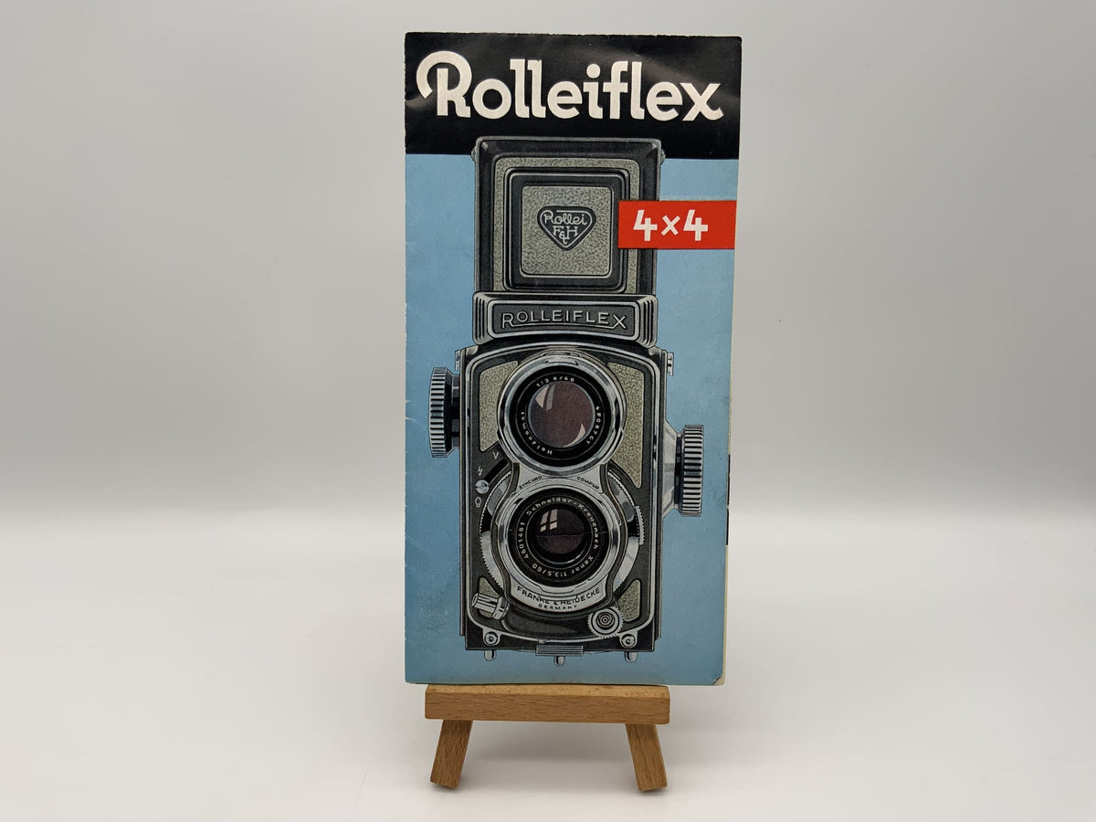 Rolleiflex 4x4 Operating Instructions German User Manual Magazine