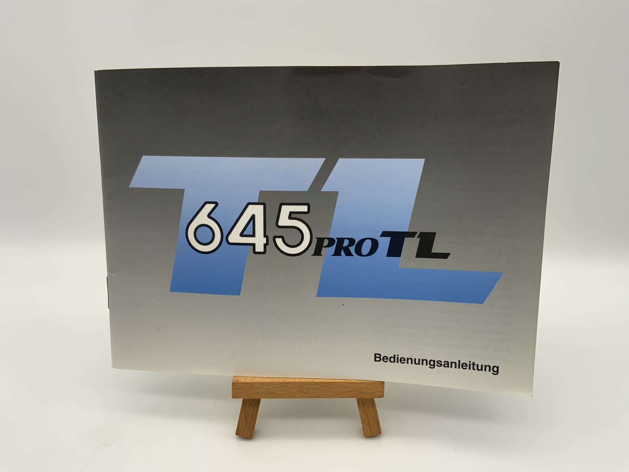 Mamiya 645 pro TL User Manual German Instructions for Use Magazine