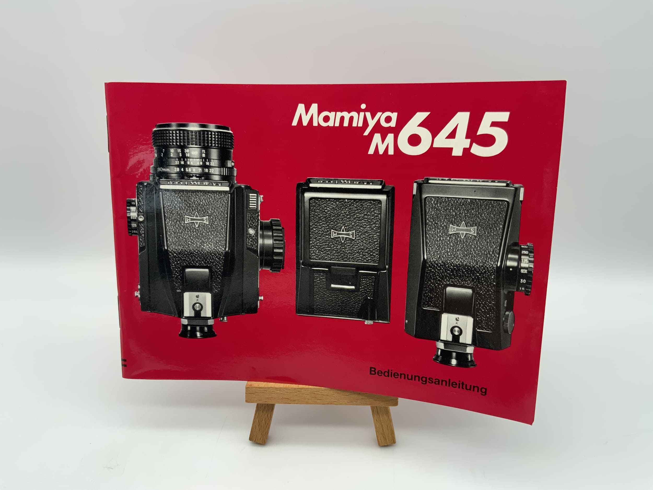 Mamiya M645 User Manual German Instructions for Use Magazine