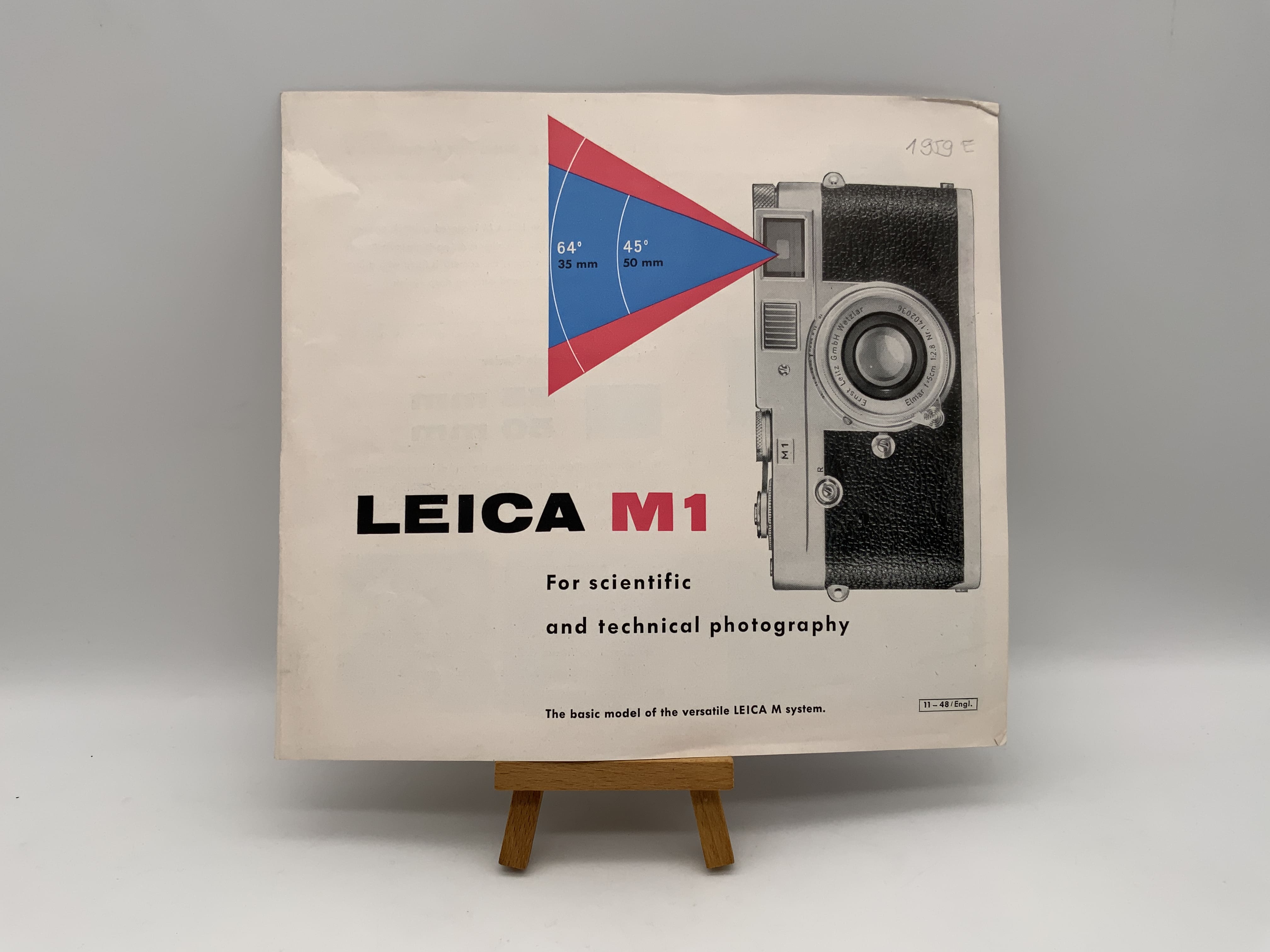 Leica M1 for scientific and technical photography Brochure (English)