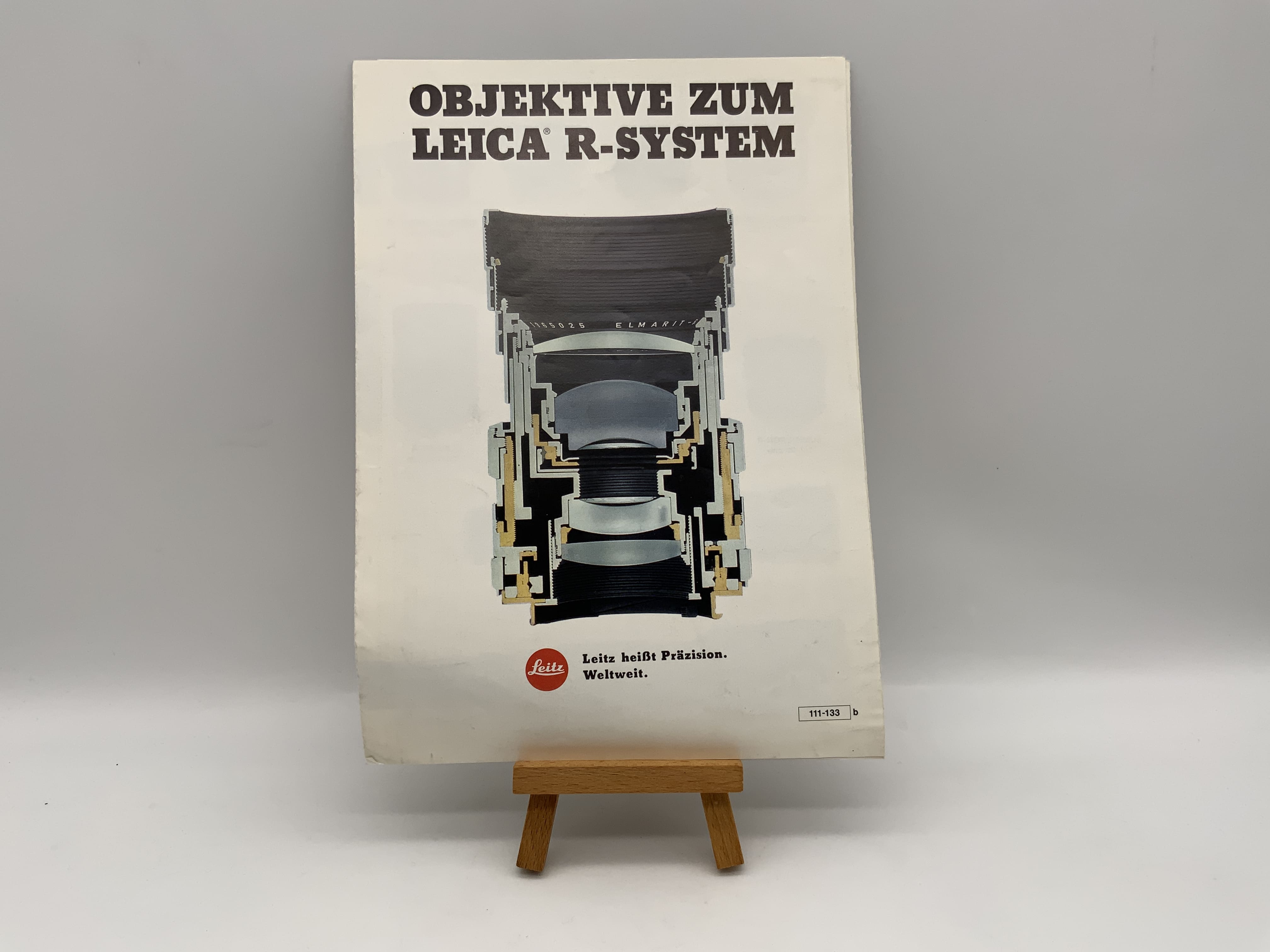 Leica lenses for the Leica R System brochure (German)