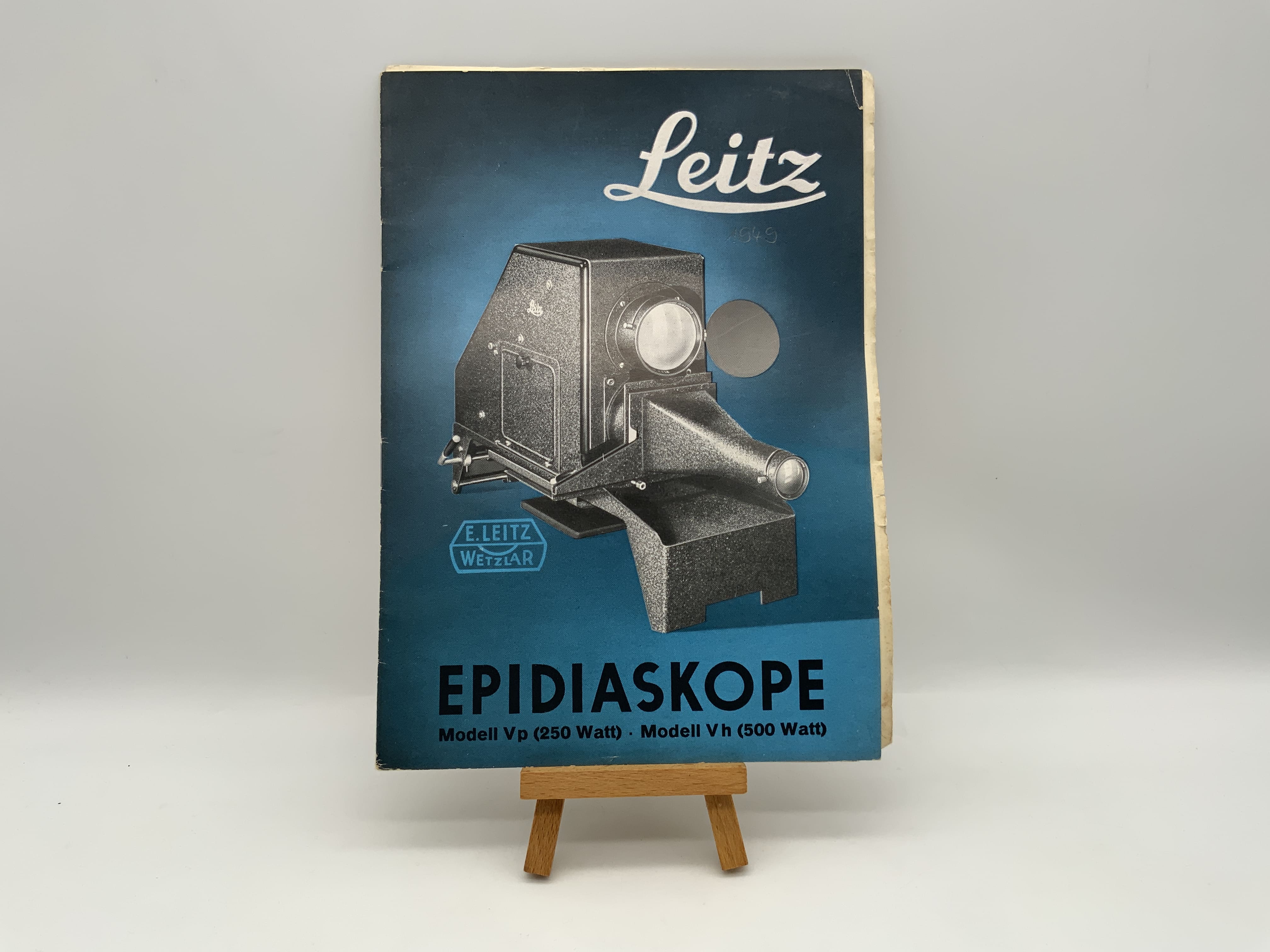 Leitz Epidiascopes 1949 Brochure German