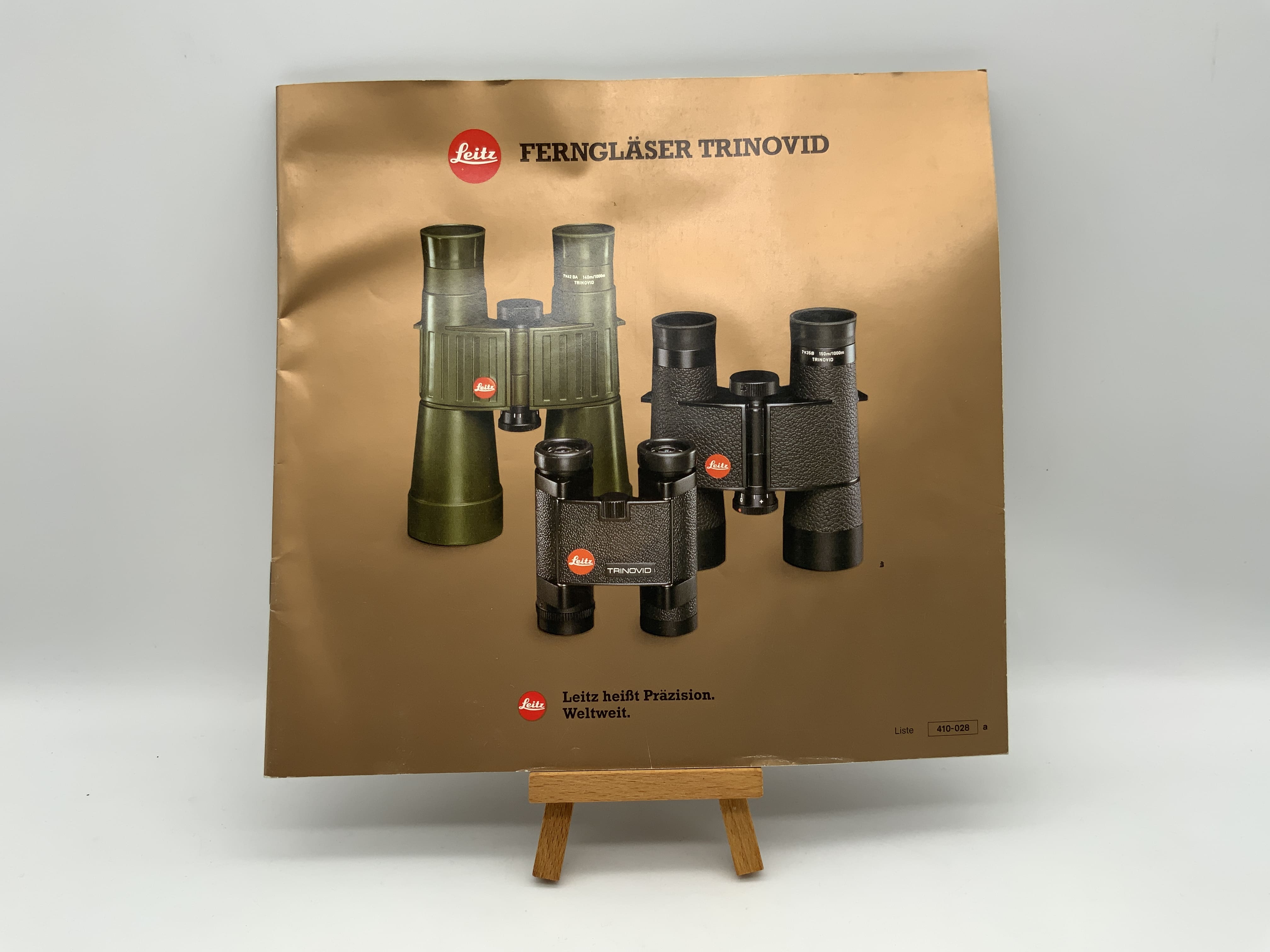 Leitz Trinovid Binoculars Brochure (German)