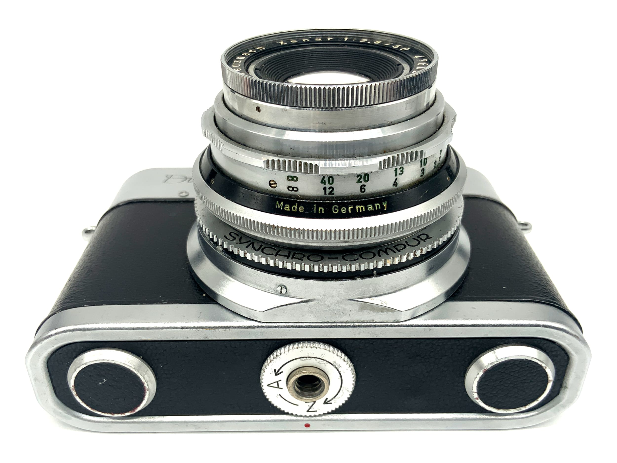 Voss Diax IIb Messsucherkamera mit Xenar 50mm 1:2.8 Synchro-Compur Analogkamera