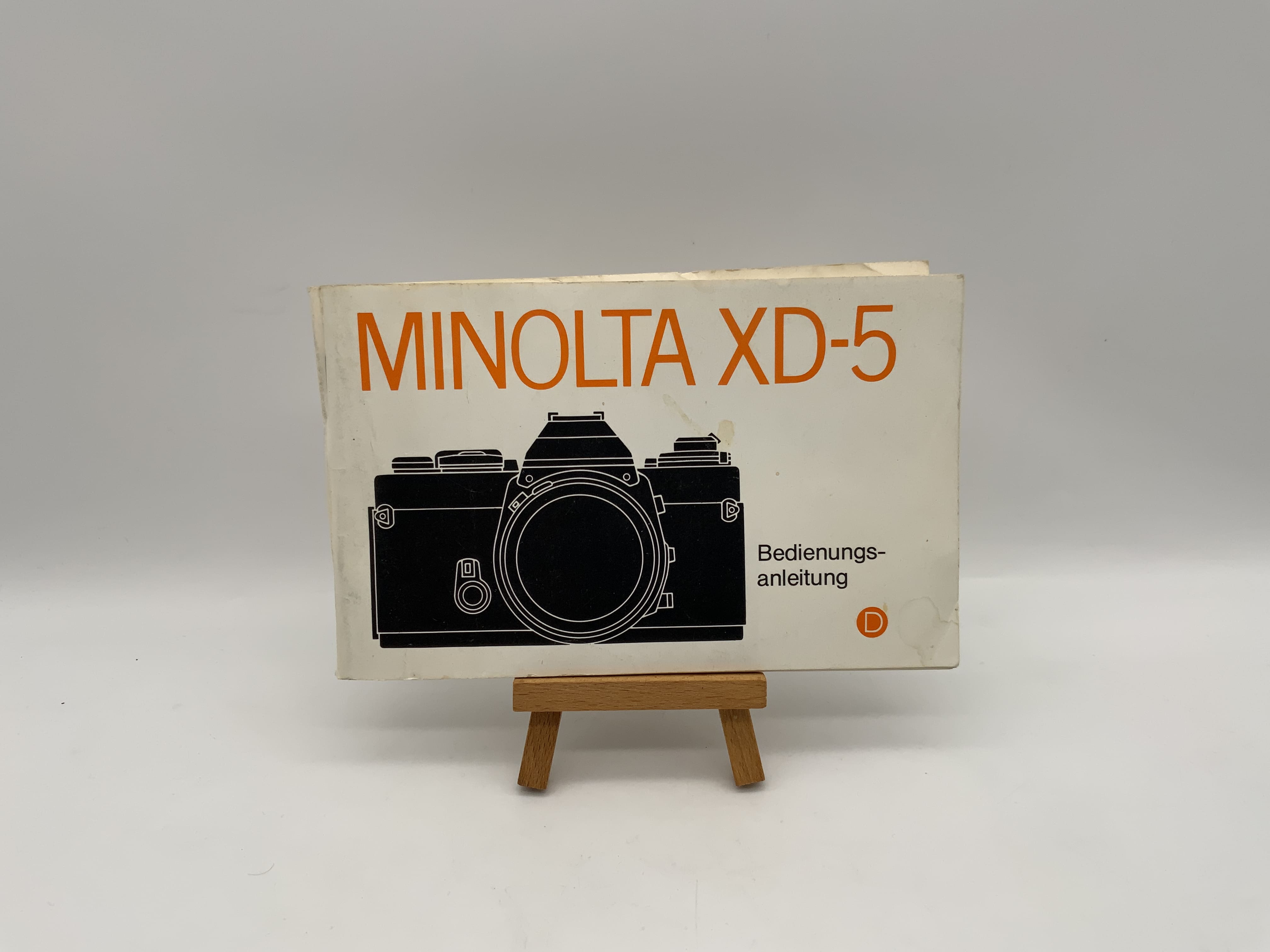 Minolta XD-5 User Manual (German)