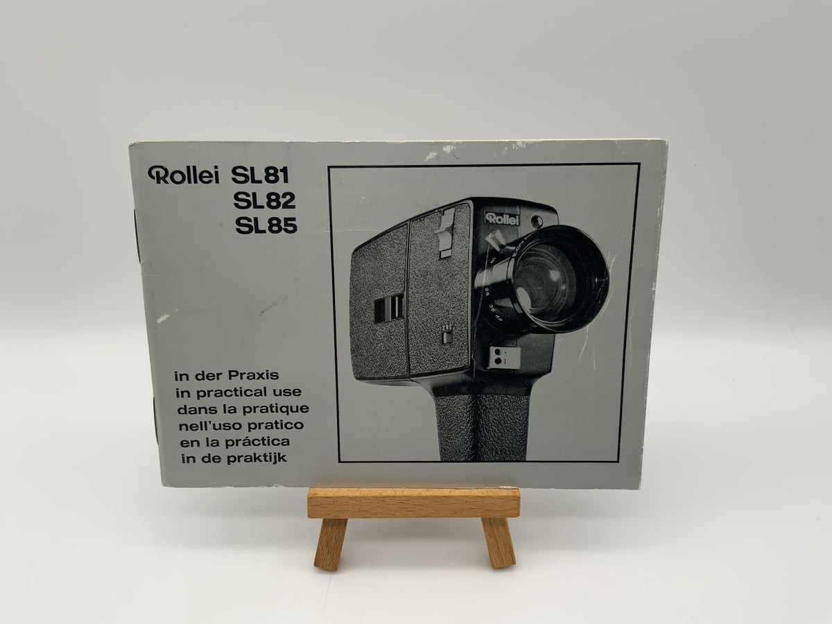 Rollei SL81 SL82 SL85 in practice User manual German