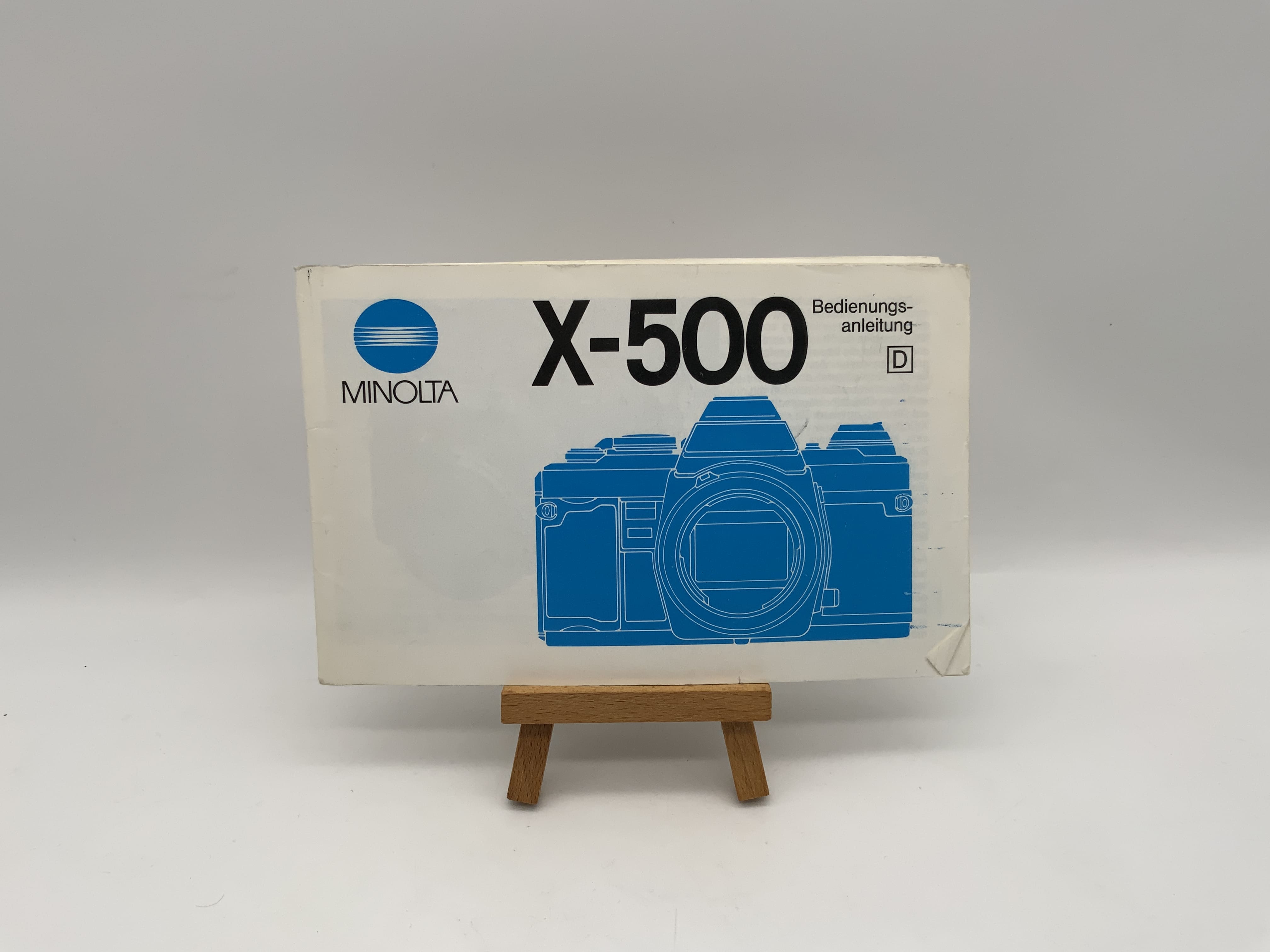 Minolta X-500 User Manual (German)