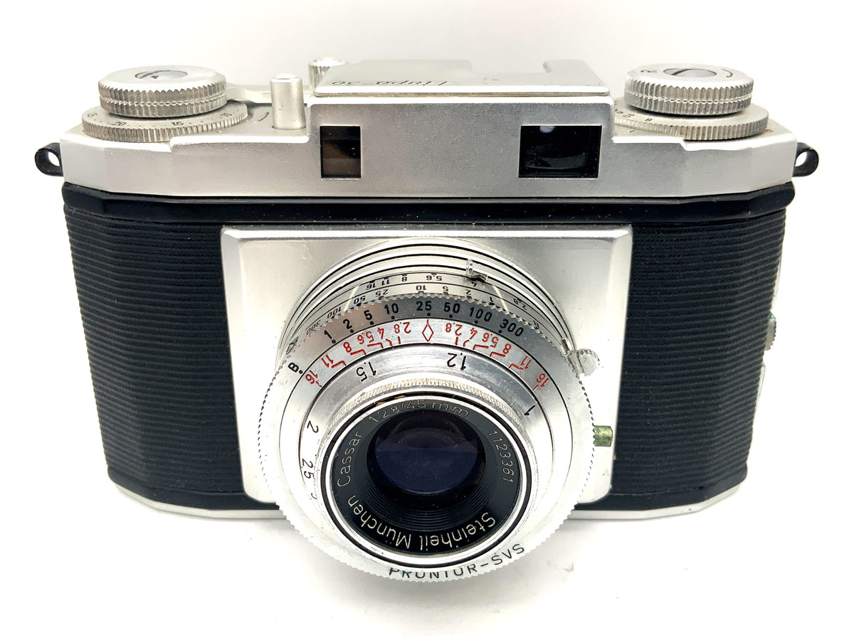 Hapo 36 viewfinder camera with Cassar 1:2.8/45mm Prontor-SVS analog camera