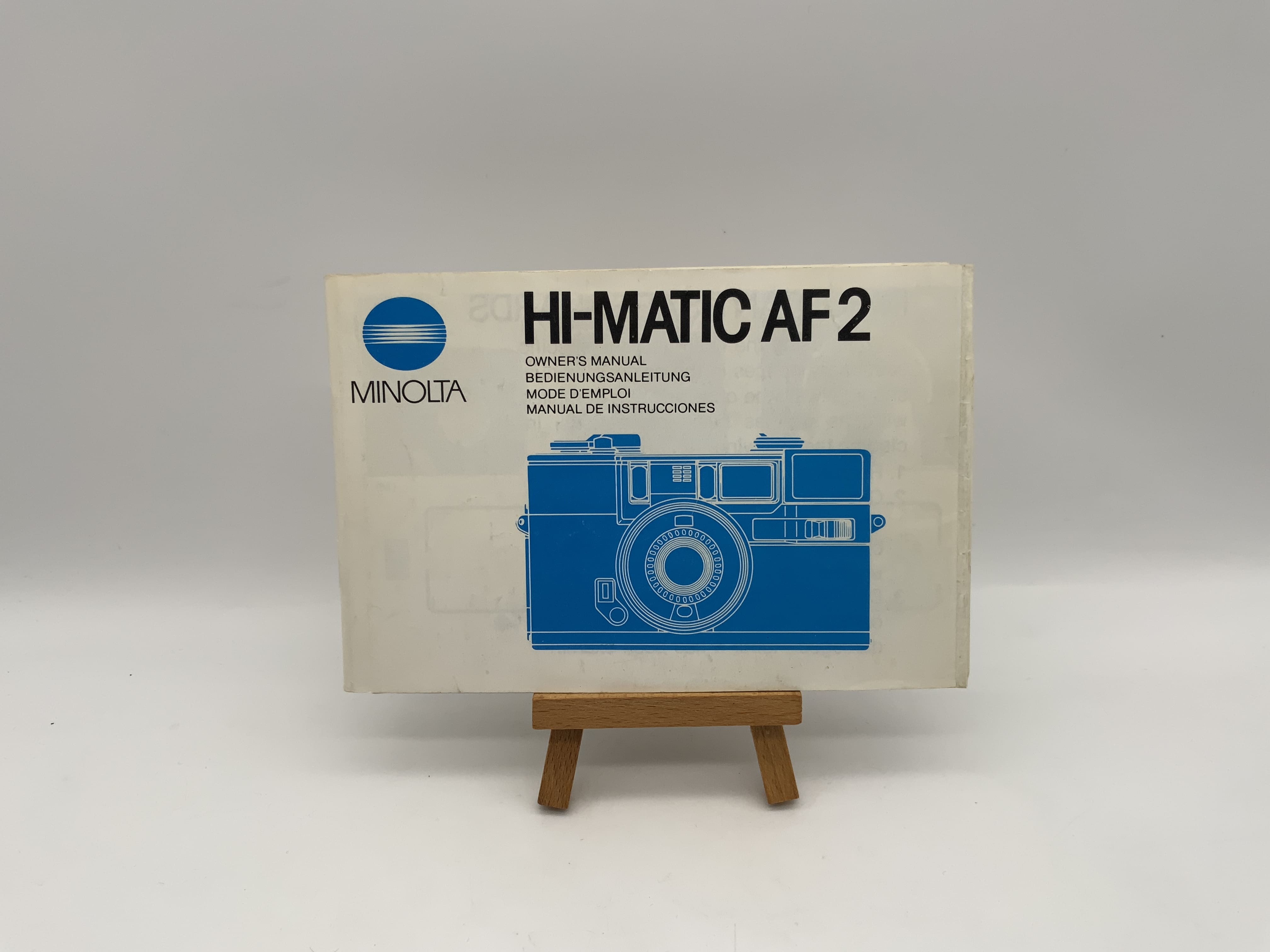 Minolta HI-Matic AF 2 User Manual (German)