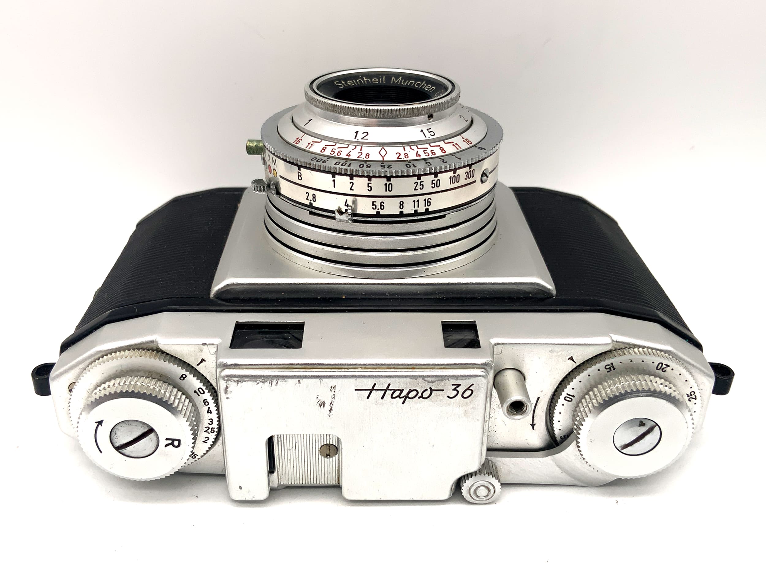 Hapo 36 viewfinder camera with Cassar 1:2.8/45mm Prontor-SVS analog camera
