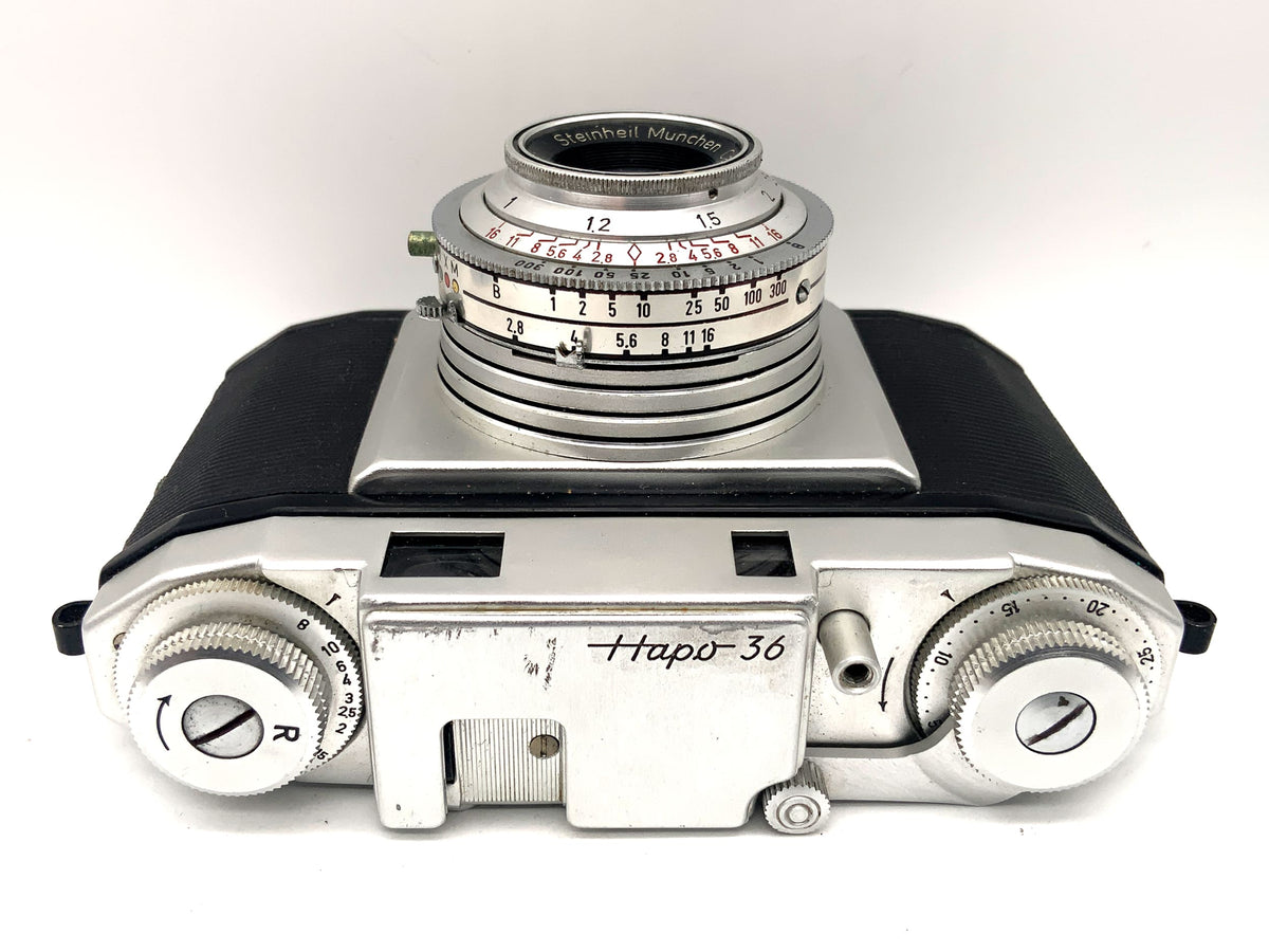Hapo 36 viewfinder camera with Cassar 1:2.8/45mm Prontor-SVS analog camera