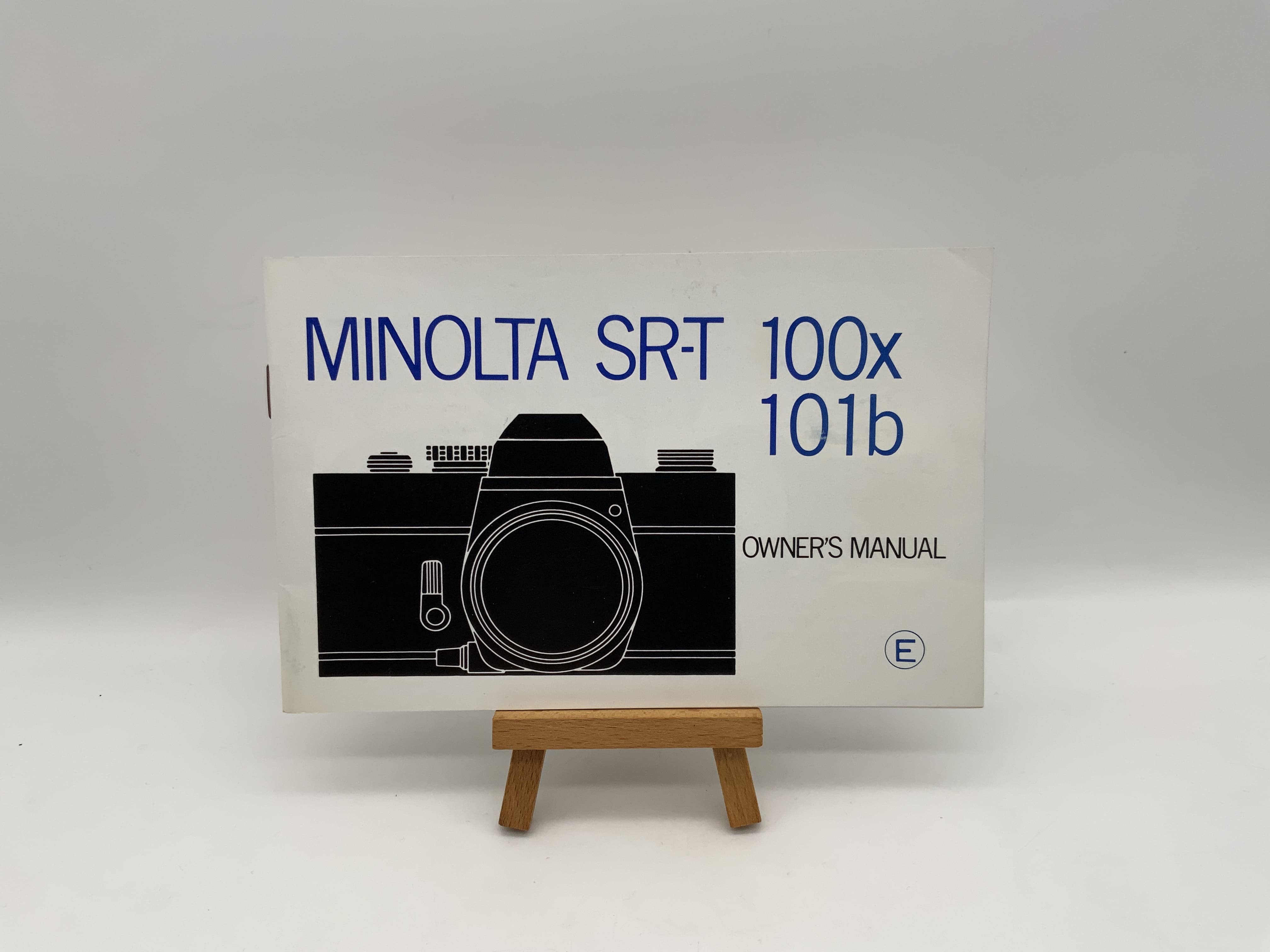 Minolta SRT 100x 101b Instruction Manual (English)