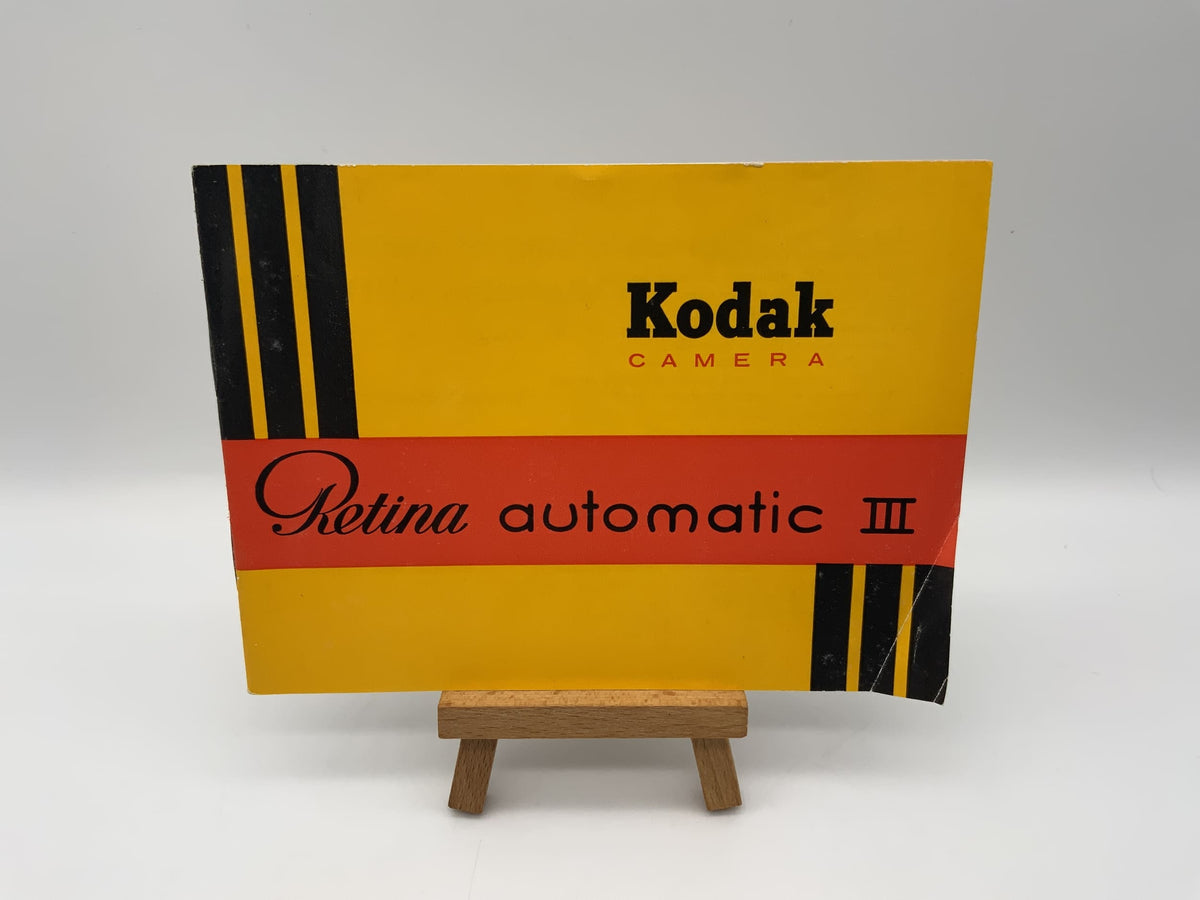 Kodak Retina automatic III User Manual (German) Instructions for Use