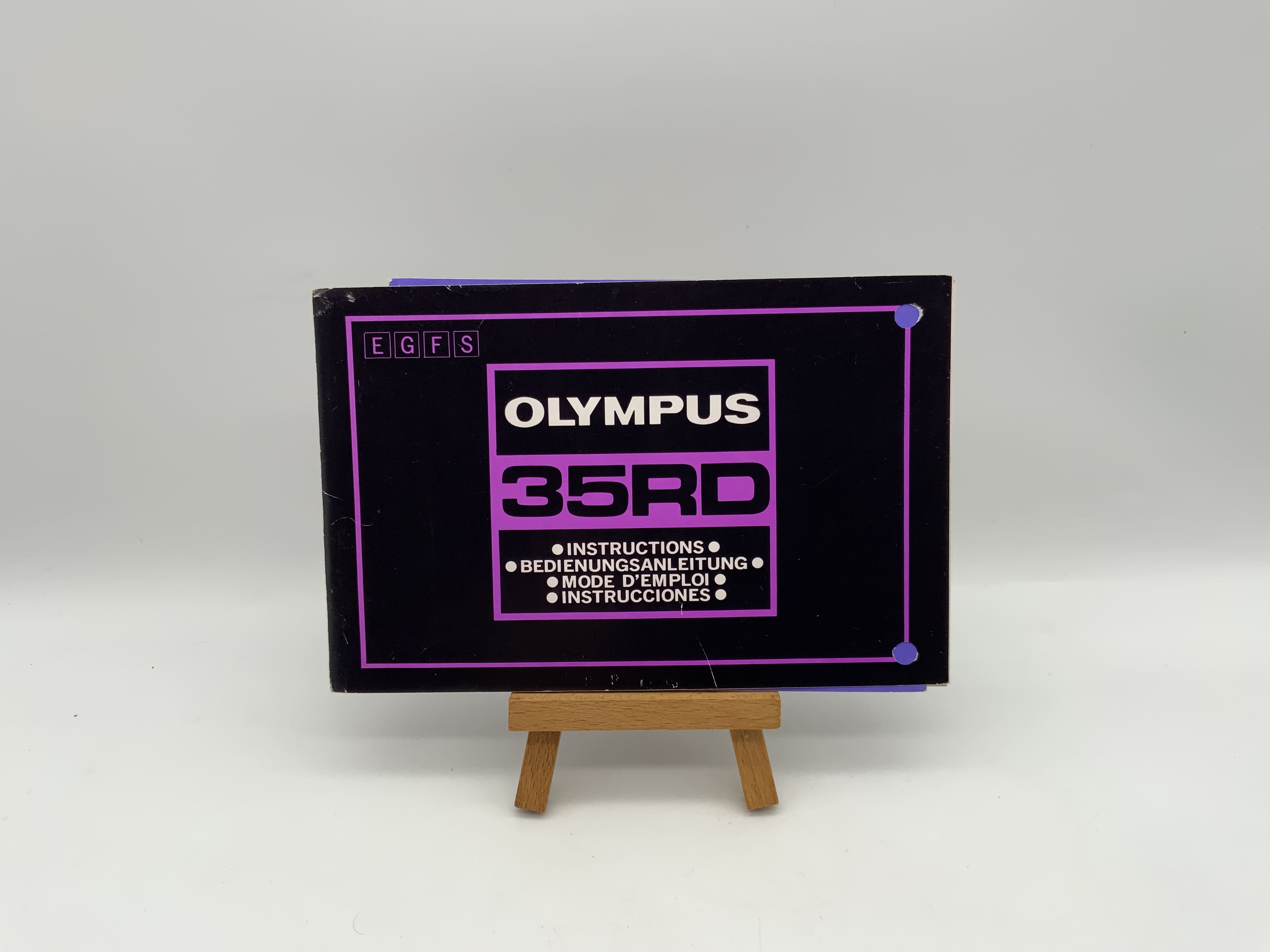 Olympus 35 RD User Manual (German)