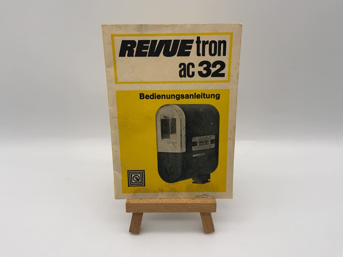Revue tron ​​ac 32 User Manual German Instructions for Use Magazine
