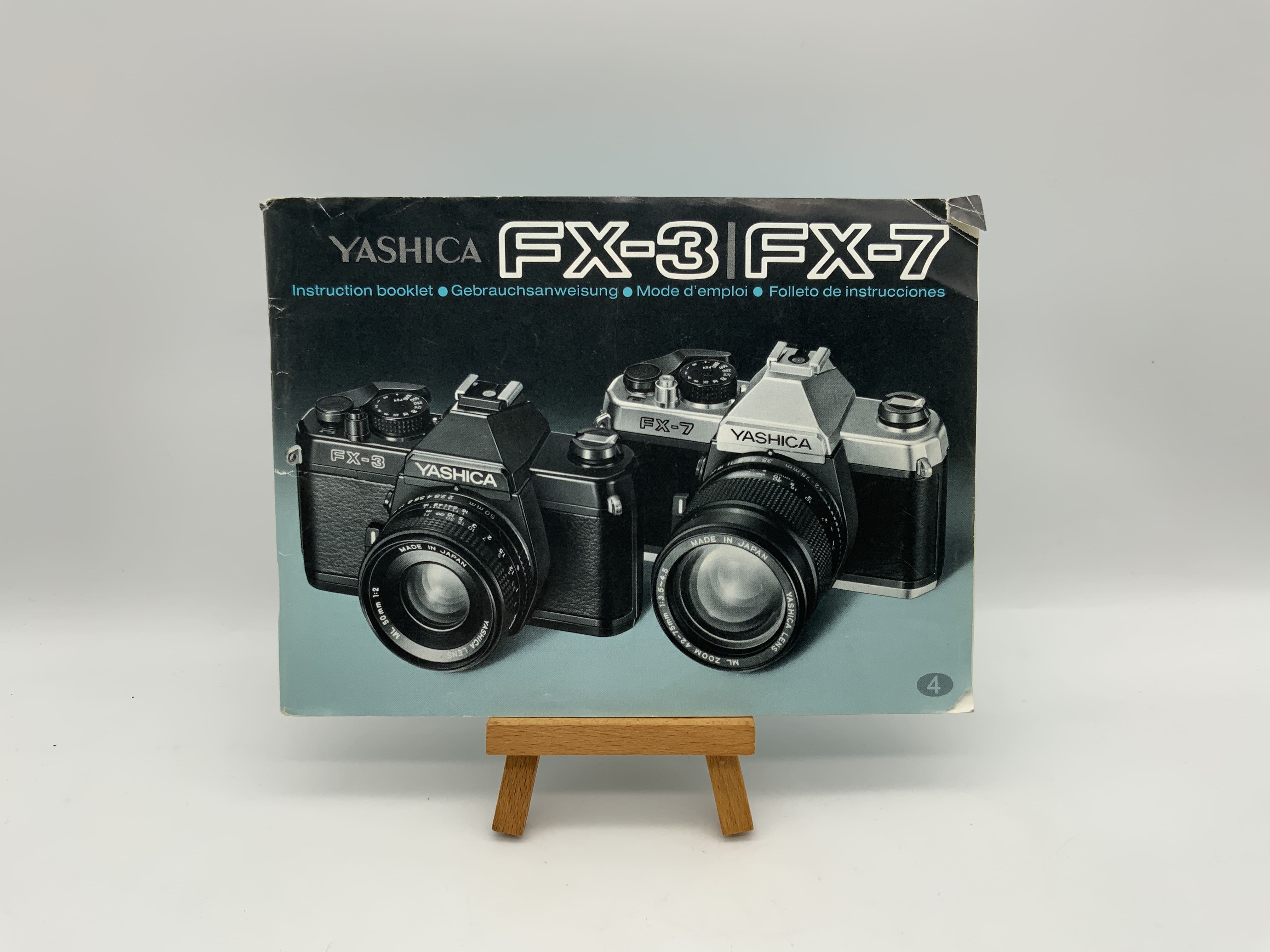 Yashica FX-3 FX-7 User Manual German