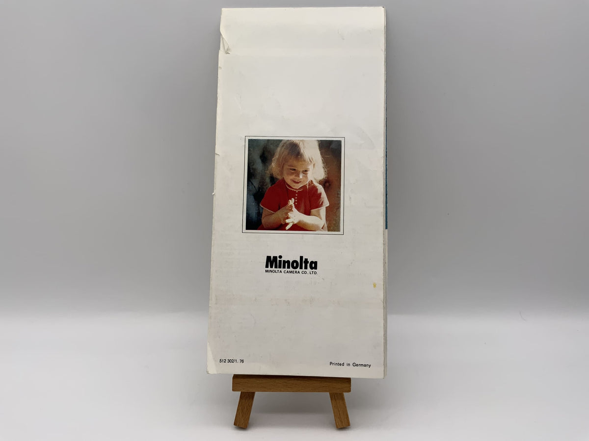 Minolta brochure German instruction manual magazine