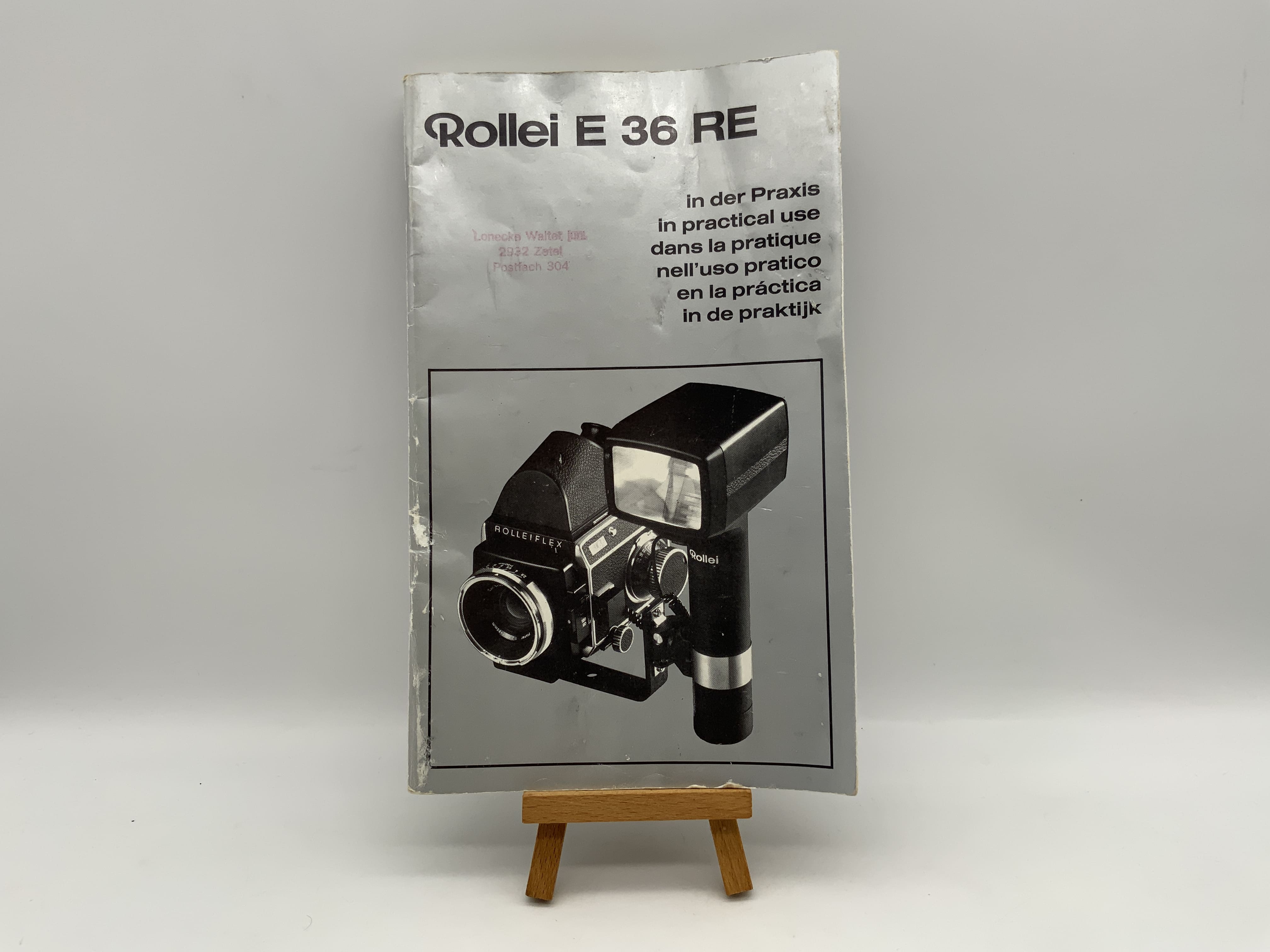 Rollei E 36 RE Operating Instructions German