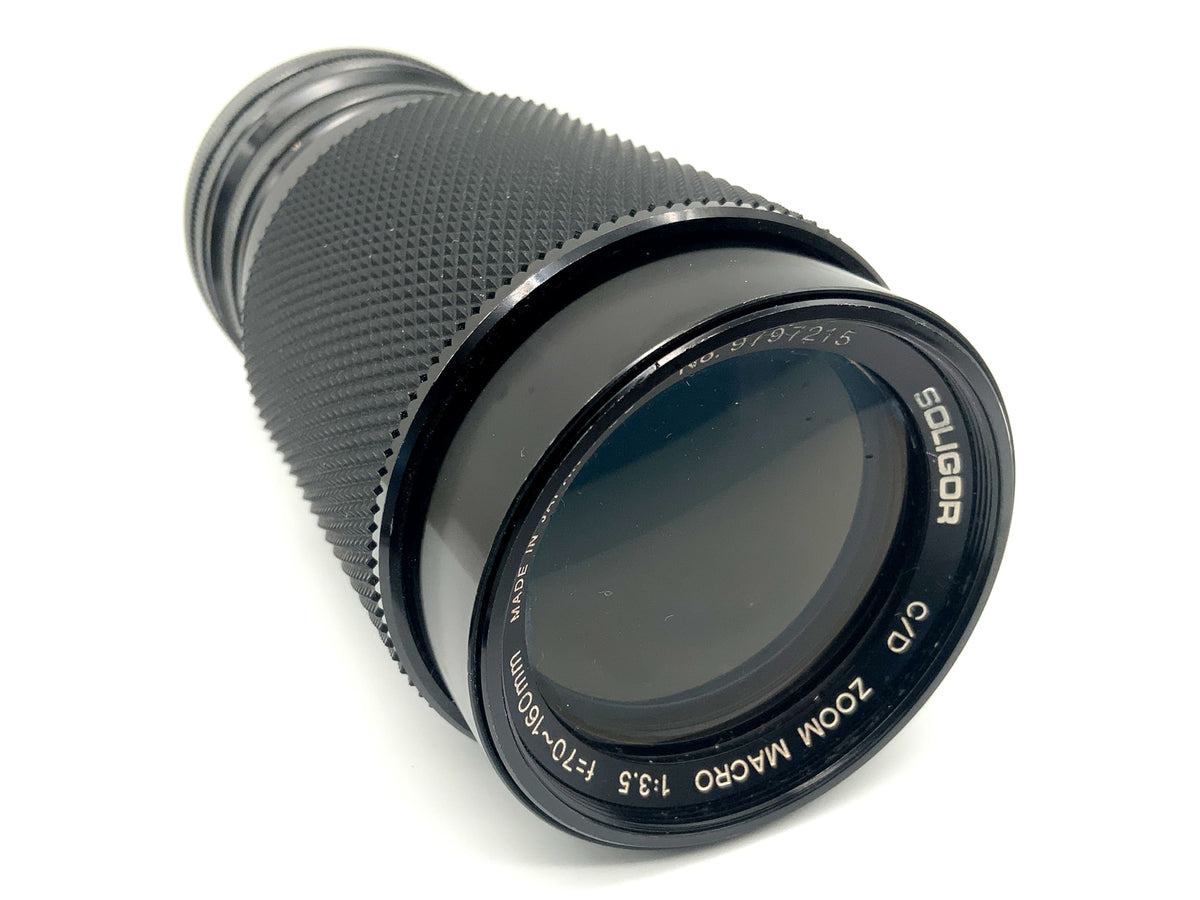 Soligor C/D Zoom Macro 70-160mm 1:3.5 Objektiv Zoomobjektiv (Canon FD)