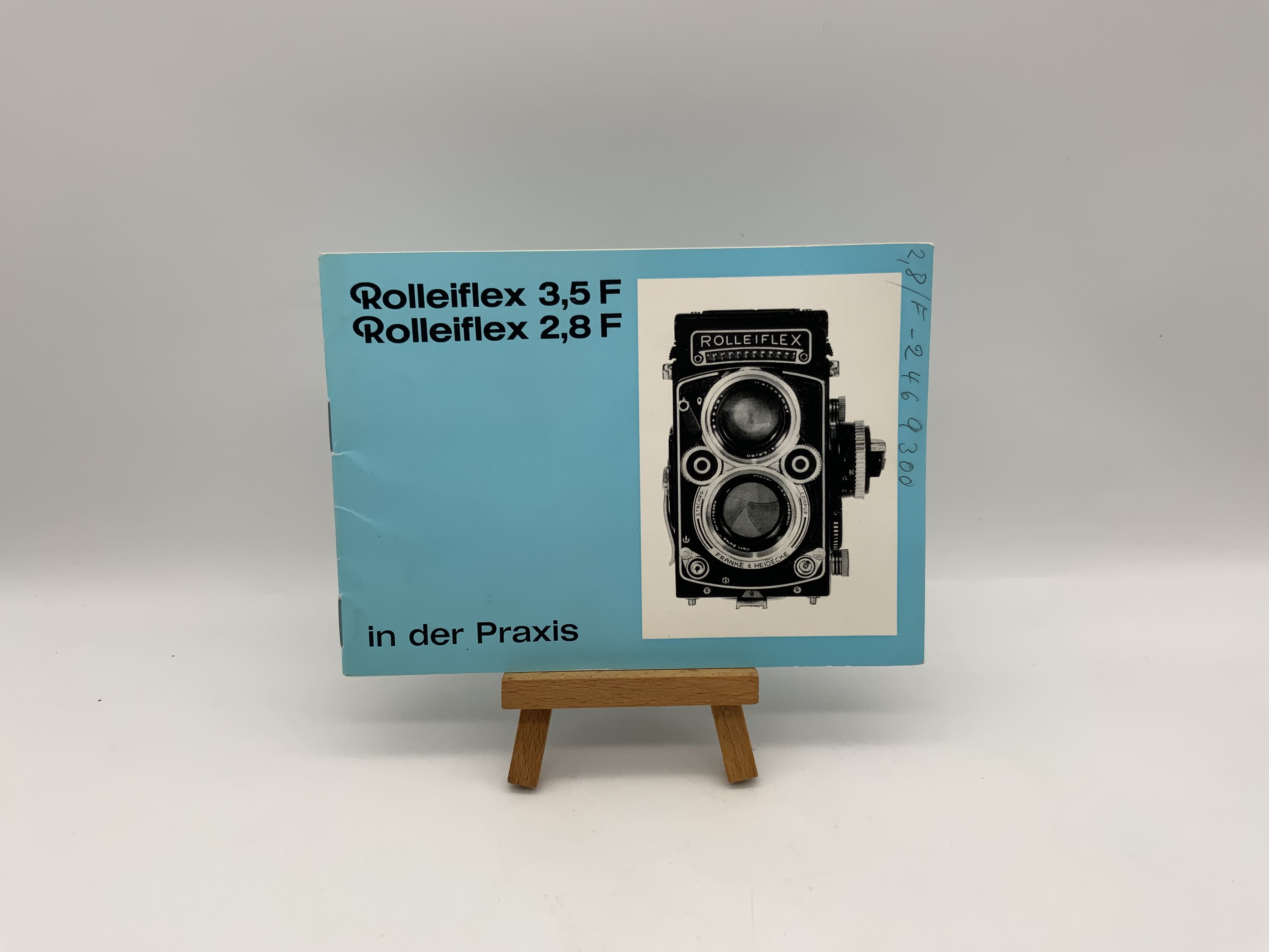 Rollei Rolleiflex 3.5 F 2.8 F in practice Operating instructions German