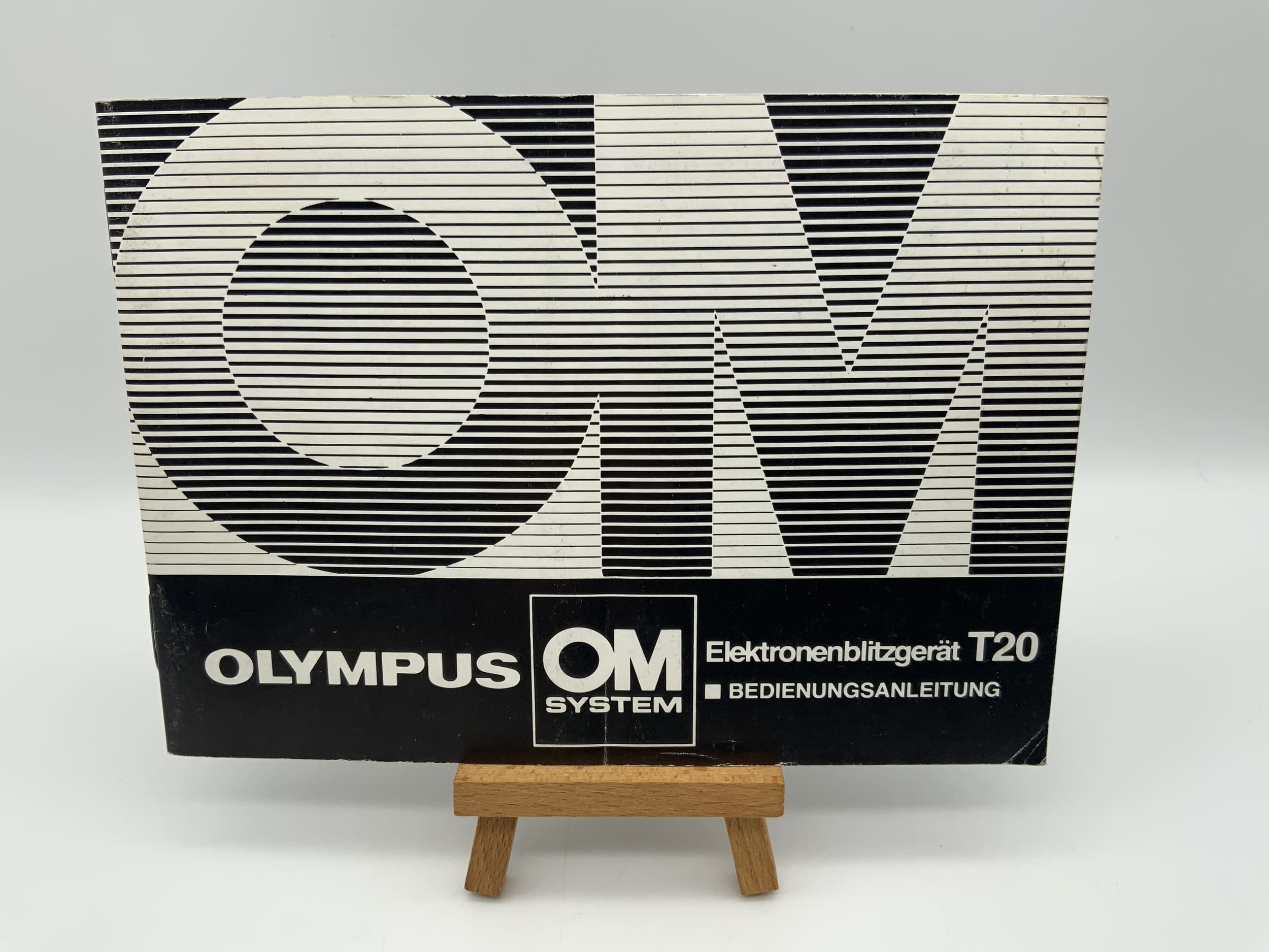 Olympus Electronic Flash Unit T20 OM System User Manual (German)