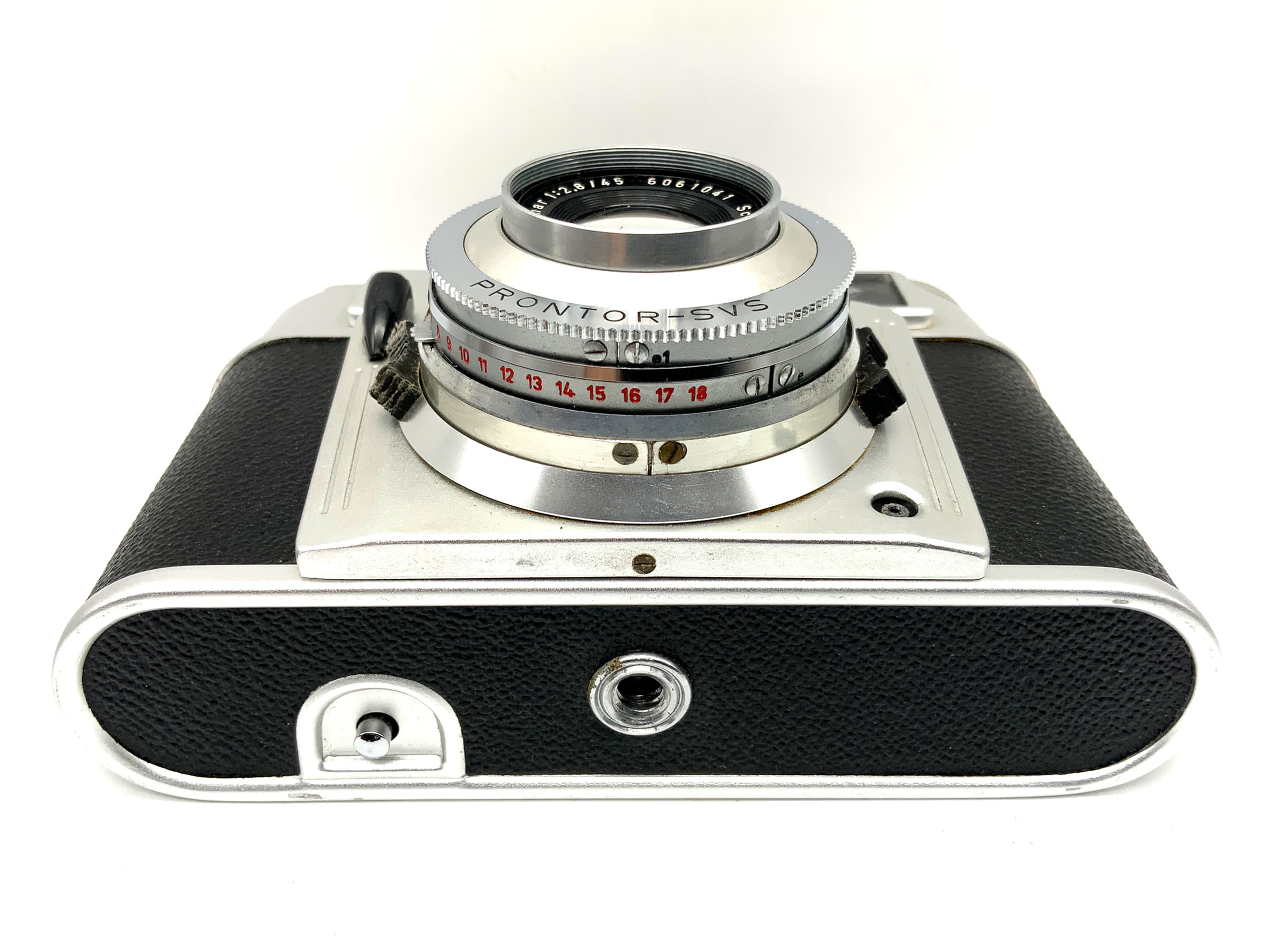Franka Super Frankarette viewfinder camera with Xenar 1:2.8/45 Prontor-SVS