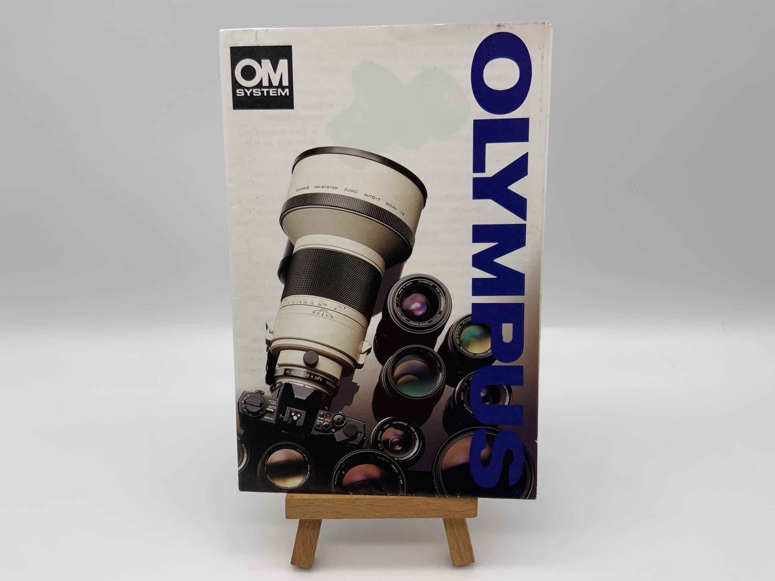 Olympus OM System Brochure German User Manual Magazine