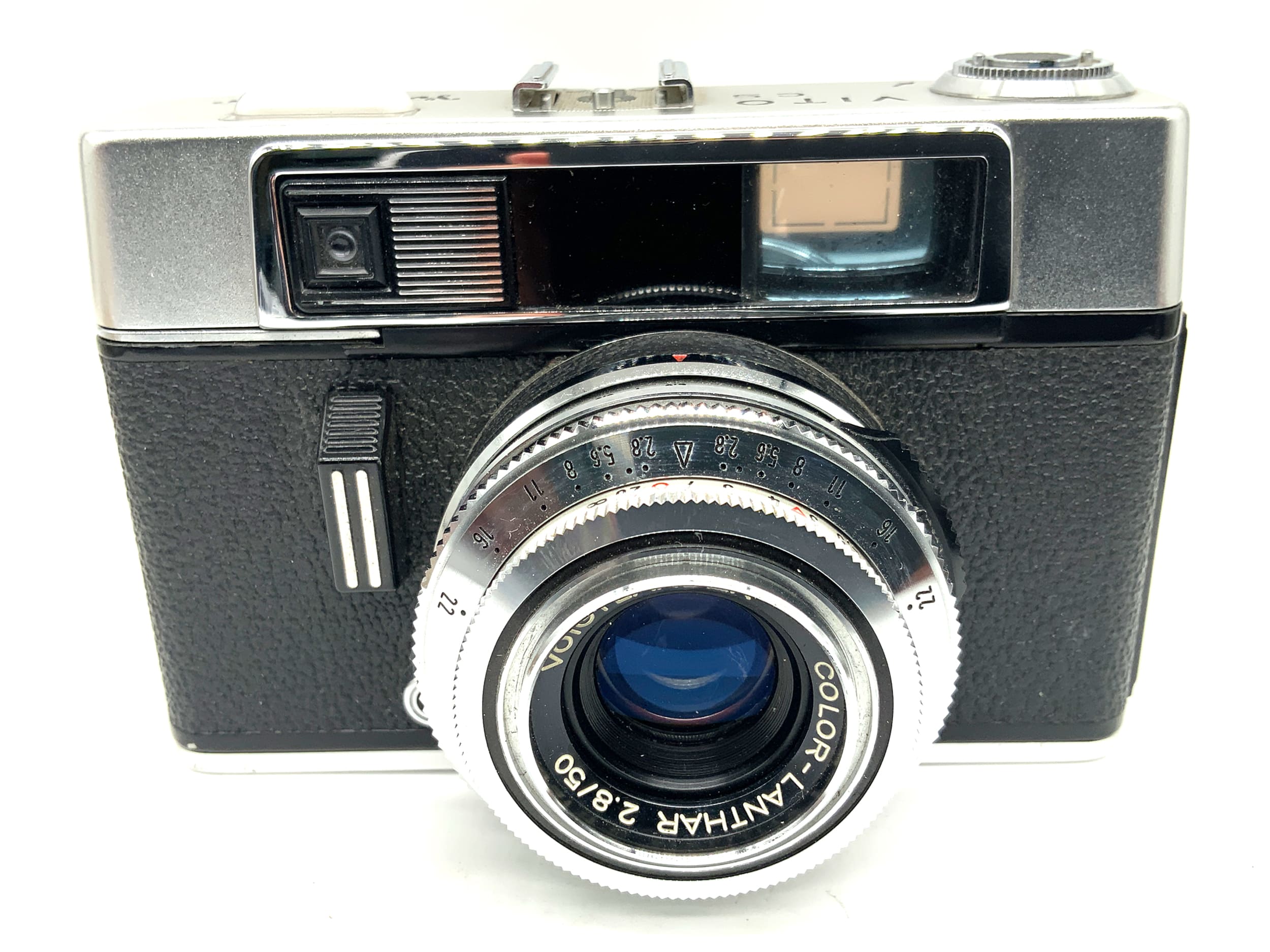 Voigtländer Vito CS Sucherkamera mit Color-Lanthar 50mm 1:2.8 Prontor 500 LK