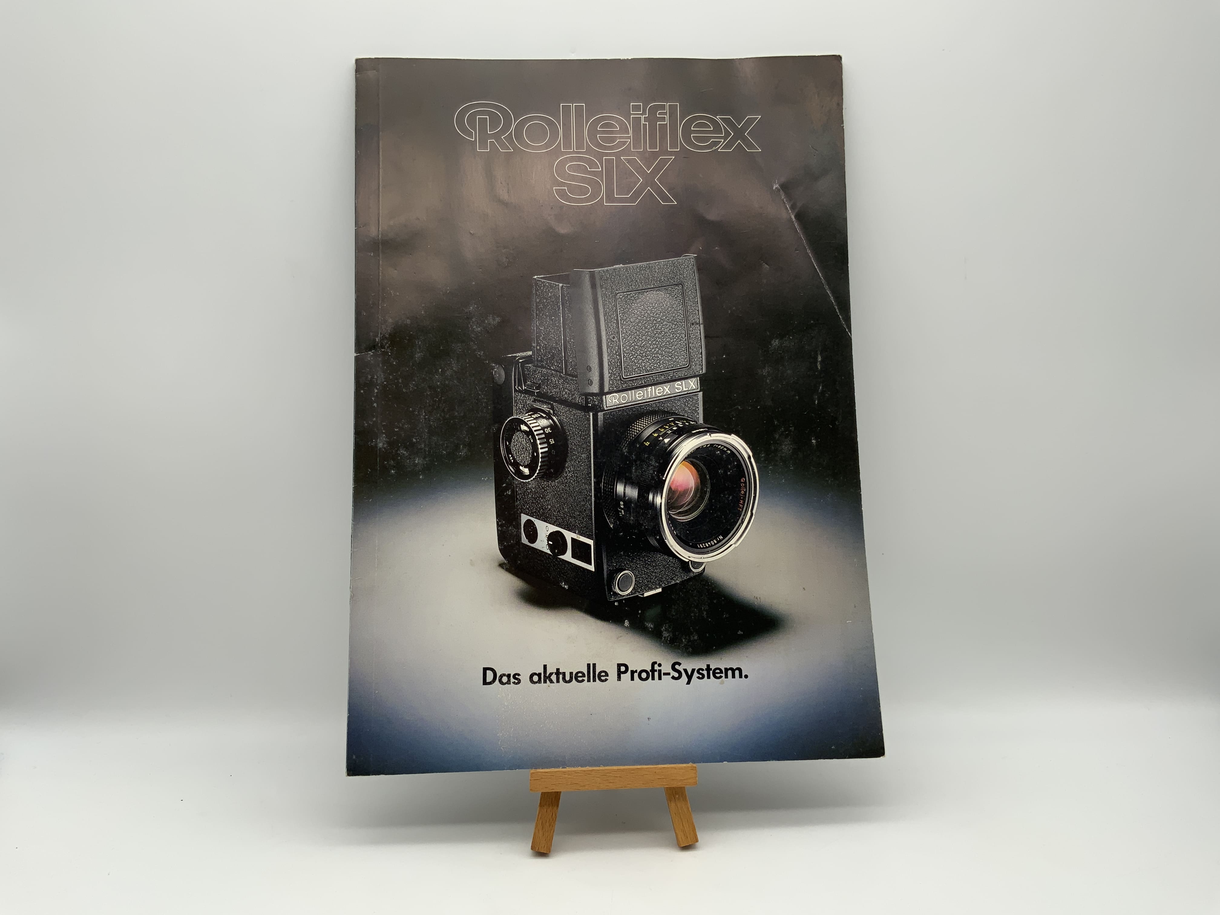Rollei Rolleiflex SLX The current professional system Brochure Prospectus German