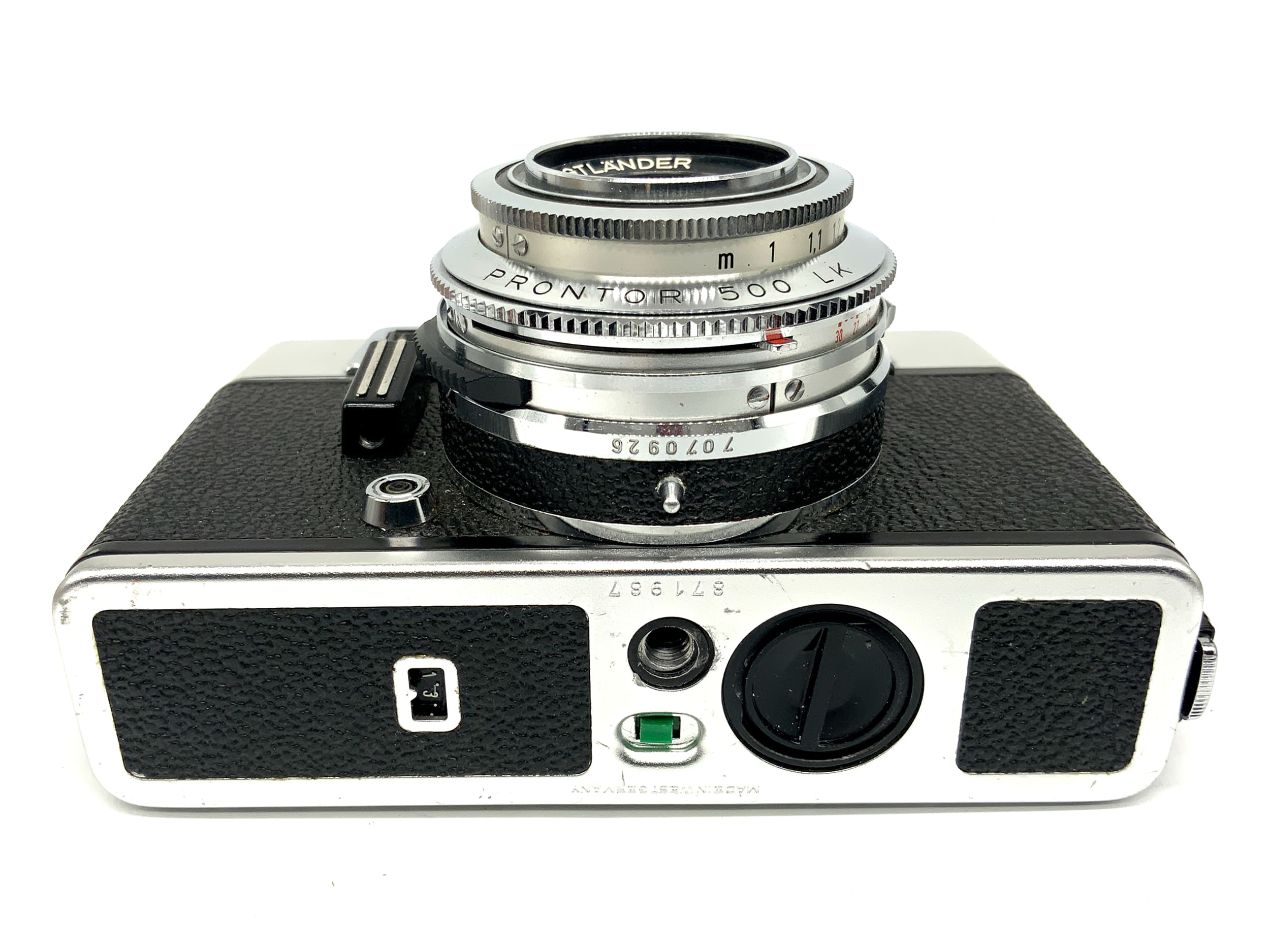 Voigtländer Vito CS Sucherkamera mit Color-Lanthar 50mm 1:2.8 Prontor 500 LK