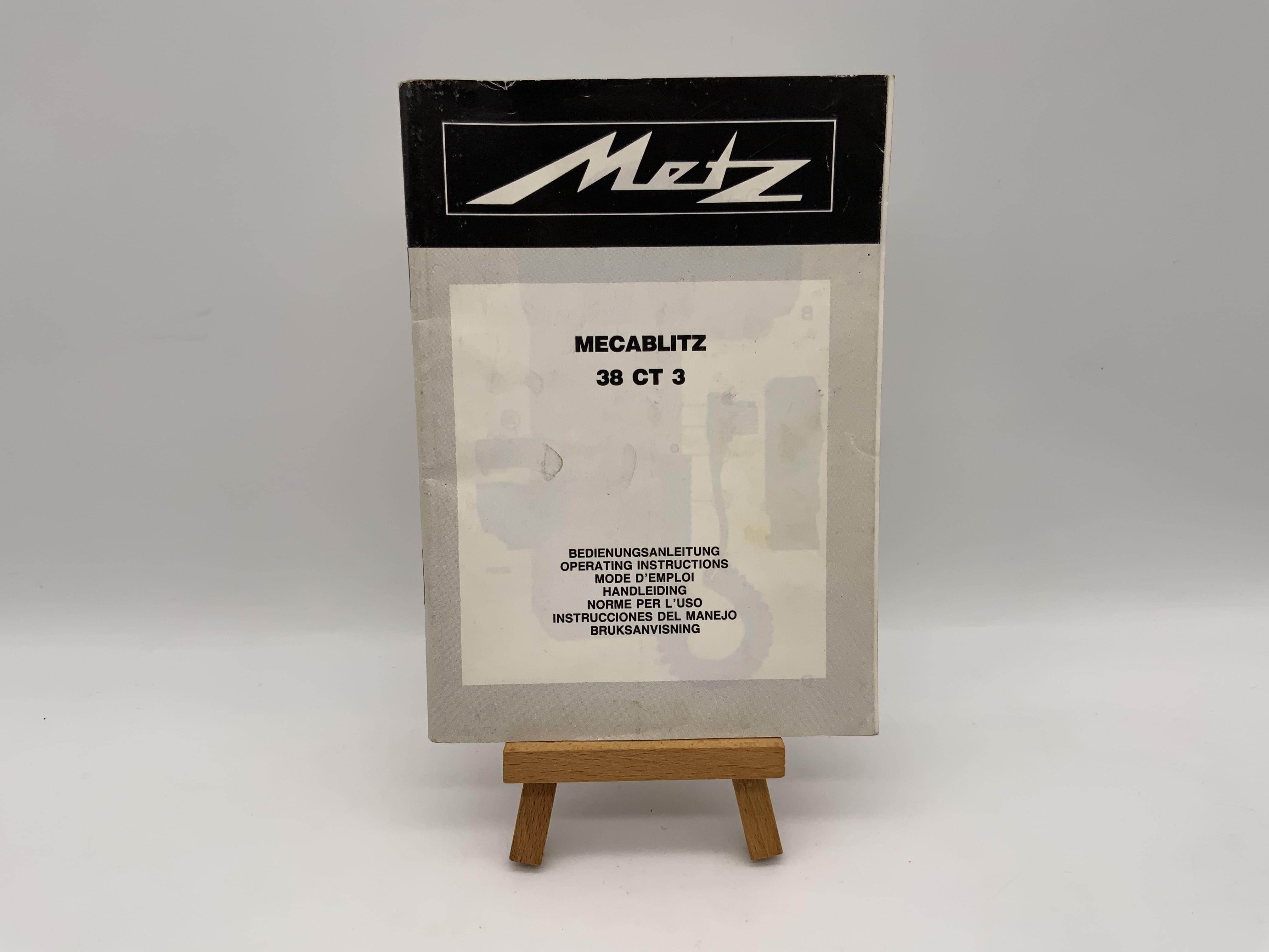 Metz Mecablitz 38 CT 3 User Manual German