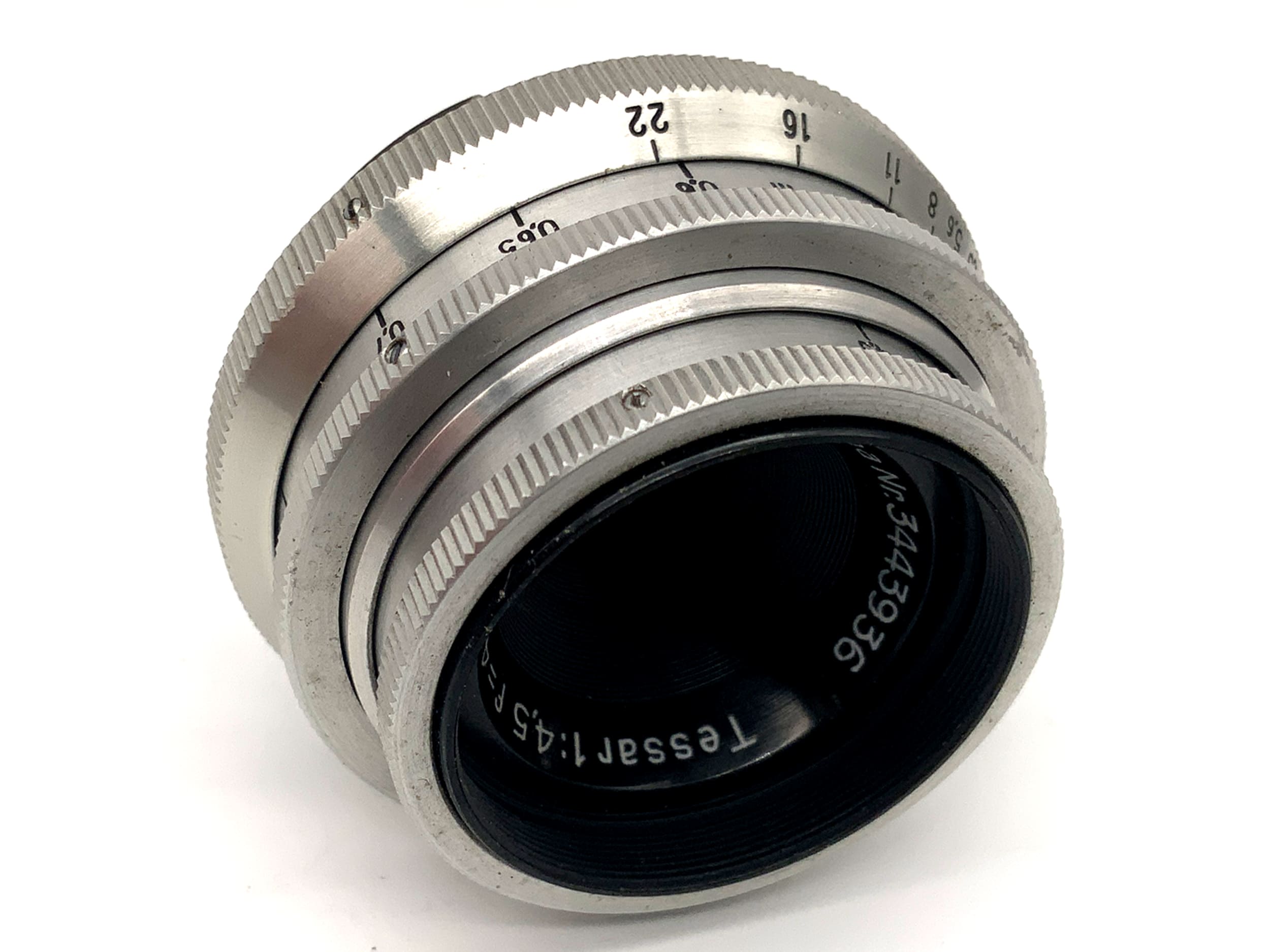 Carl Zeiss Tessar 4cm 1:4.5 Objektiv Festbrennweite (Exa)