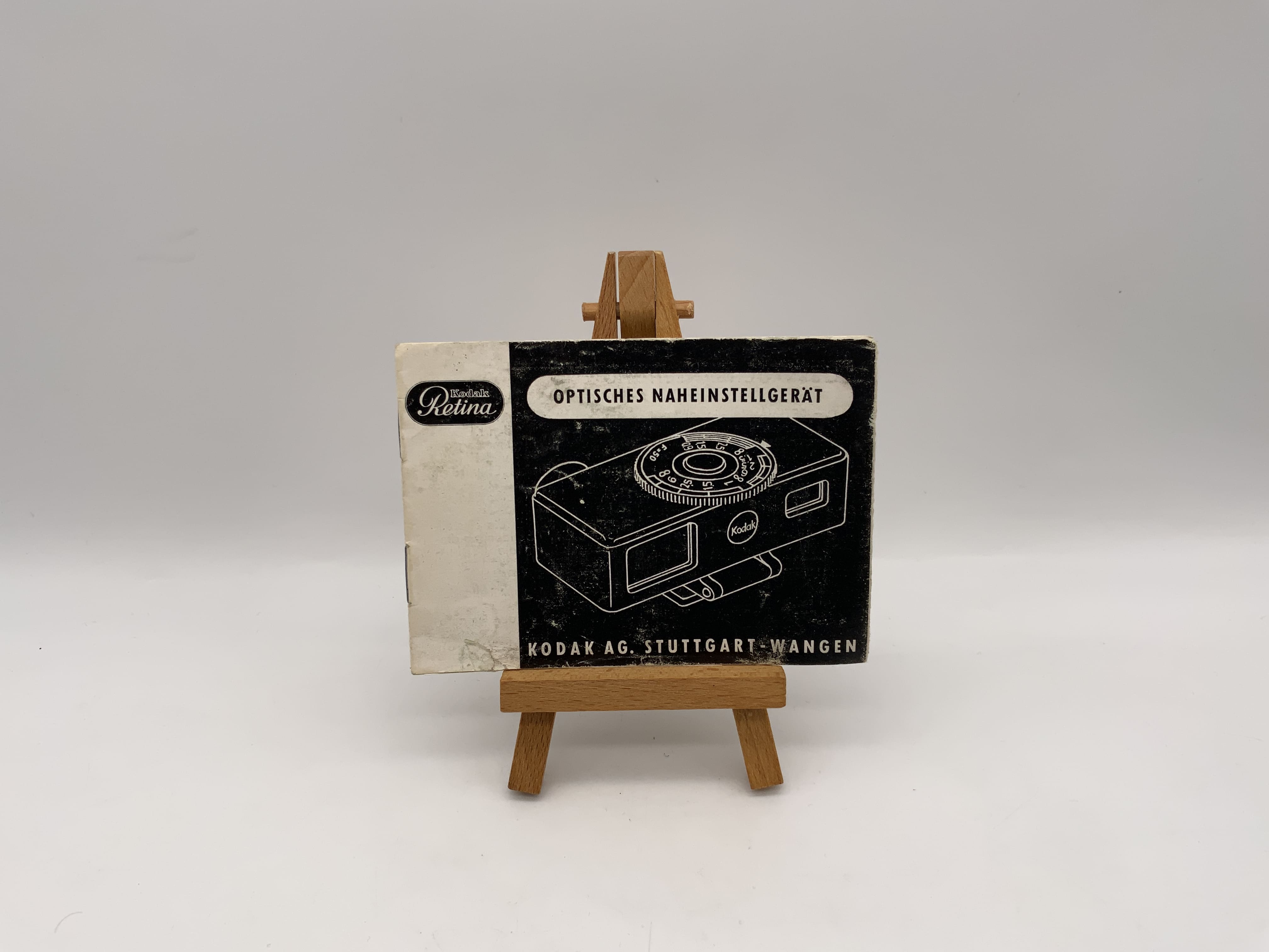 Kodak Retina Optical Close-Up Device User Manual (German)