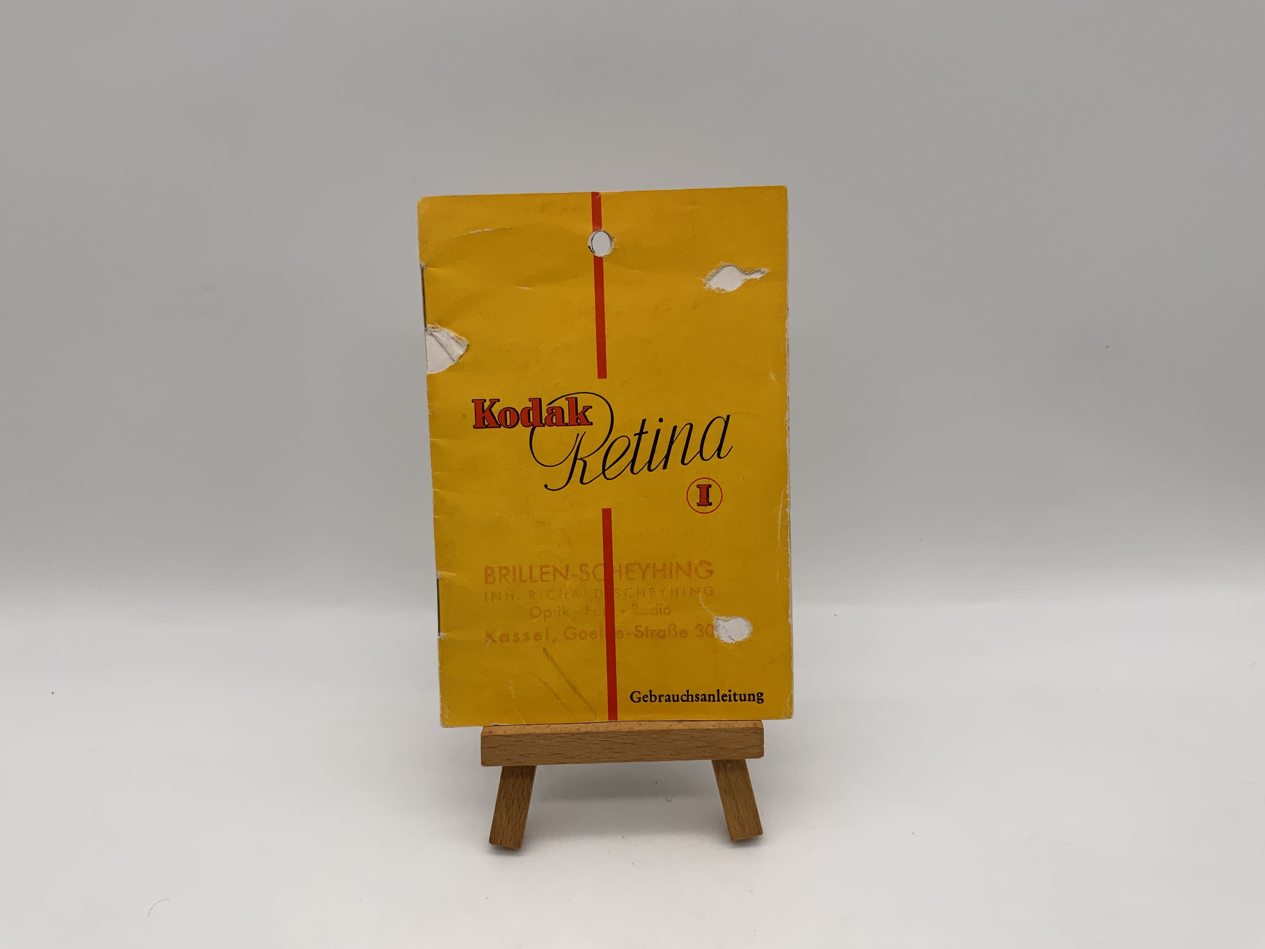 Kodak Retina I User Manual (German)